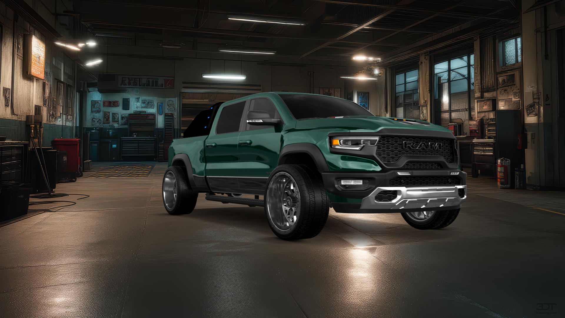 Dodge Ram 1500 TRX 4 Door pickup truck 2021 tuning
