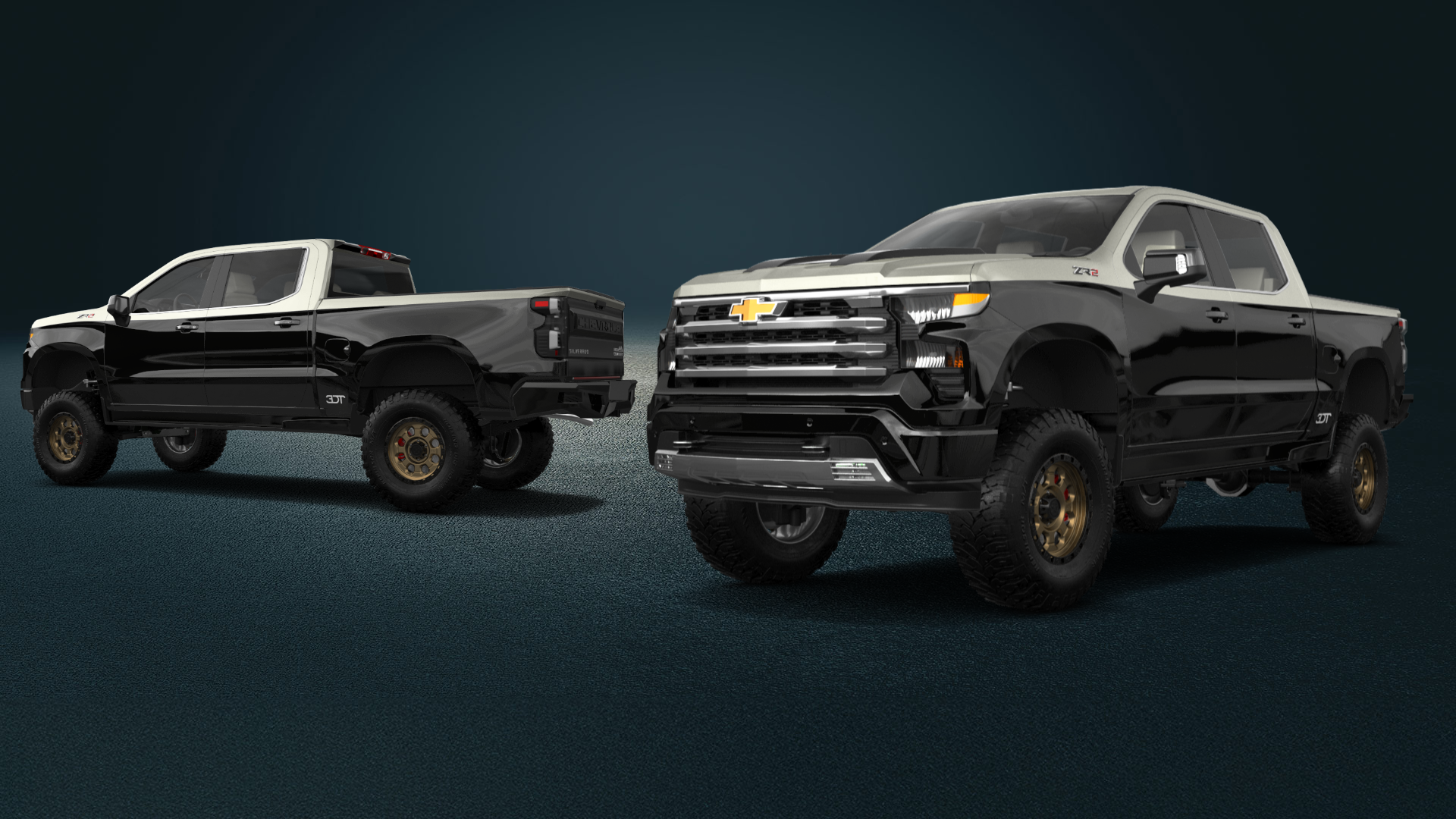 Chevrolet Silverado 1500 Crew Cab 5.8 ft box 4 Door pickup truck 2023 tuning