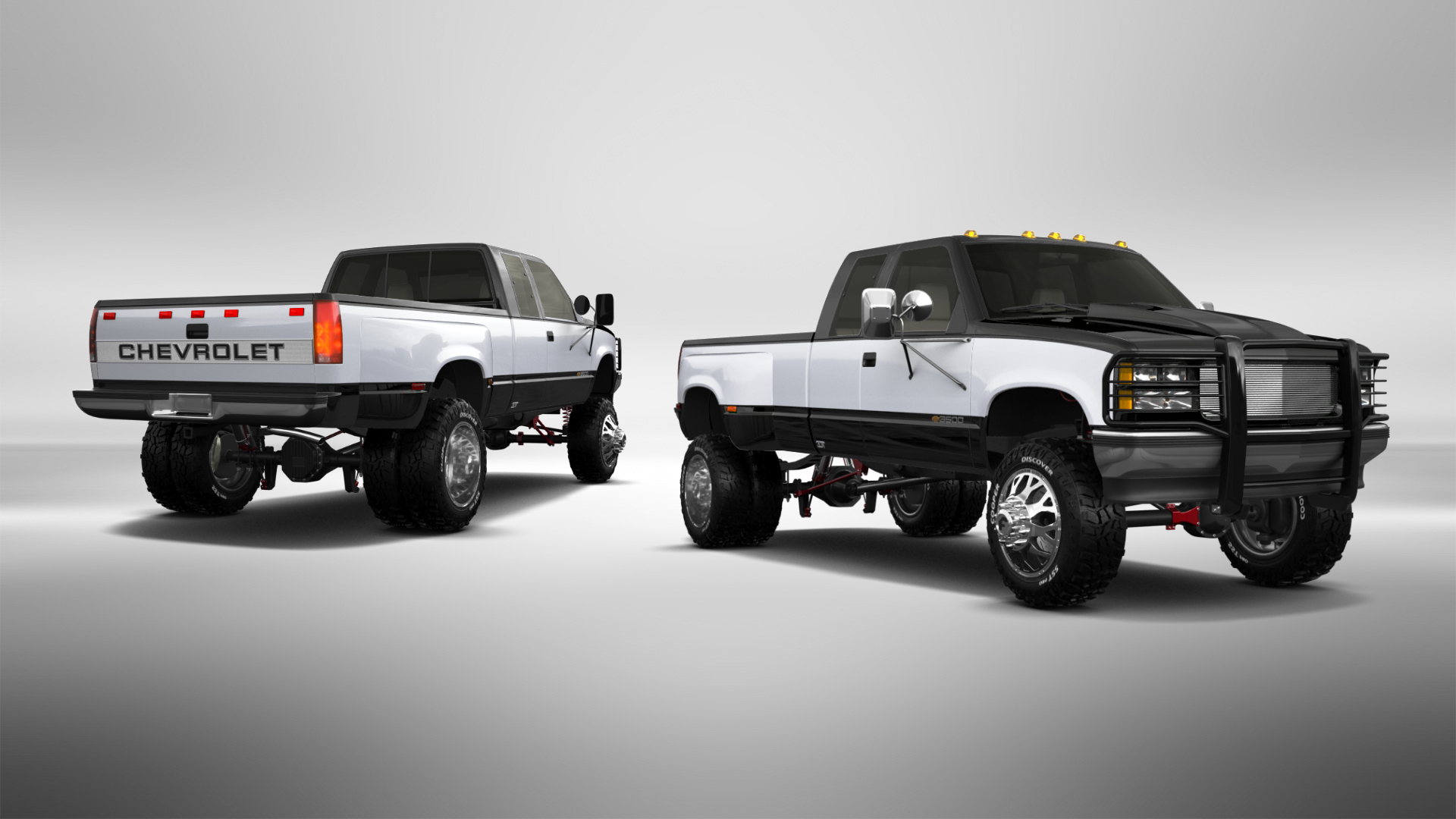 Chevrolet K3500 Extended Cab Pickup Truck 1988 tuning