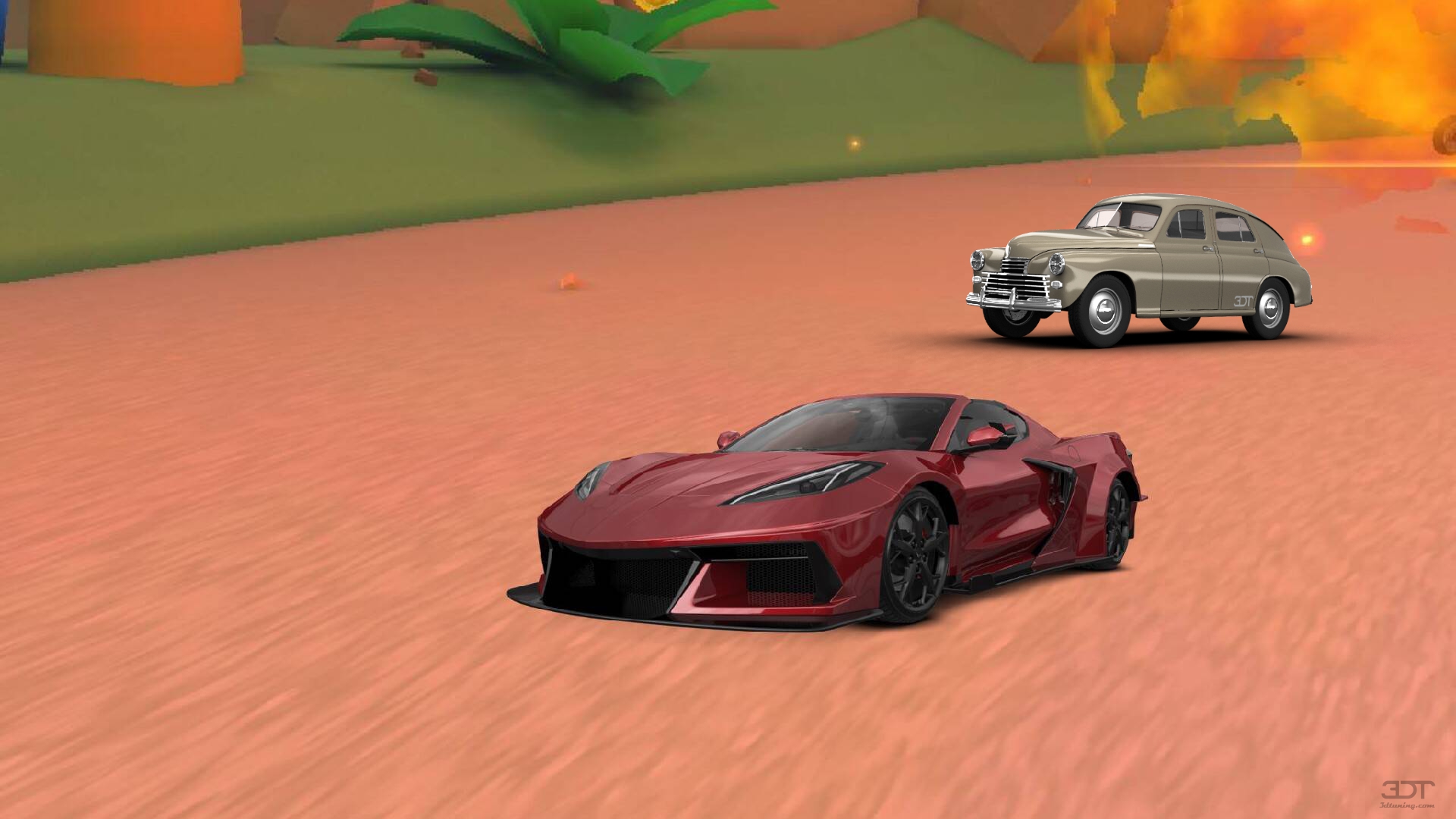 GAZ M20 Pobeda Fastback 1950 tuning