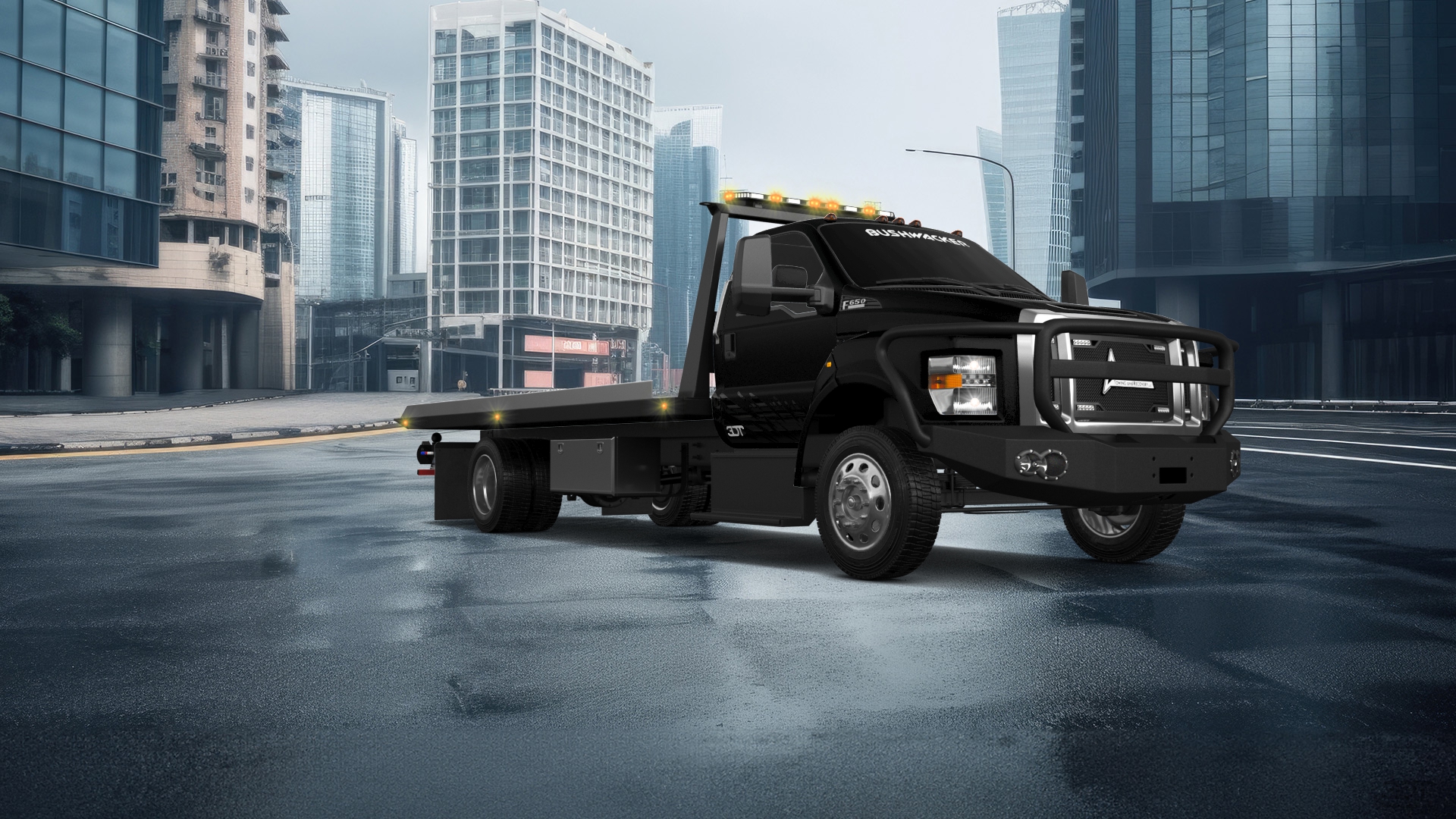 Ford F-650 Tow Truck Pickup 2016 tuning