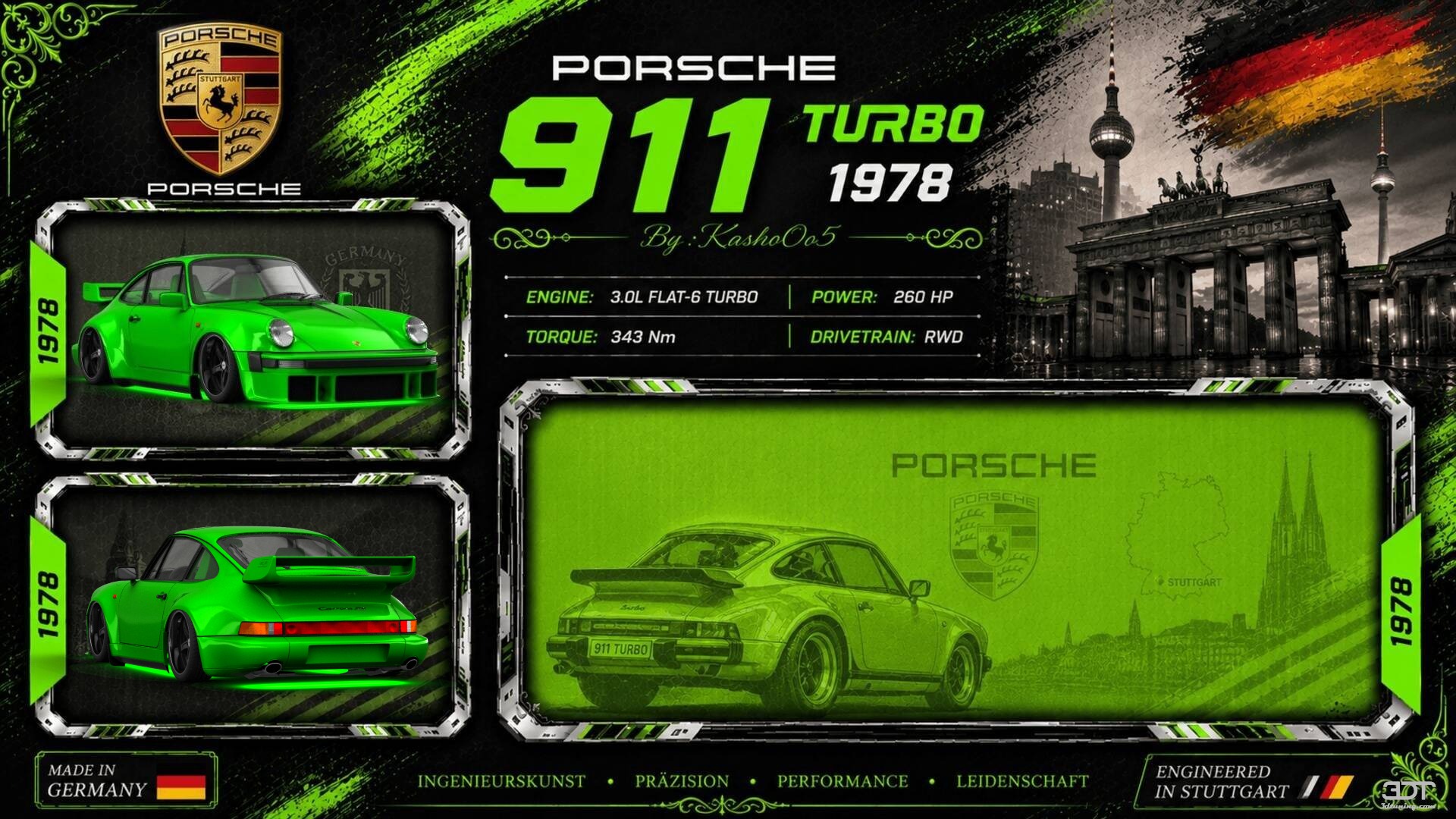 Porsche 911 Turbo Coupe 1978 Images