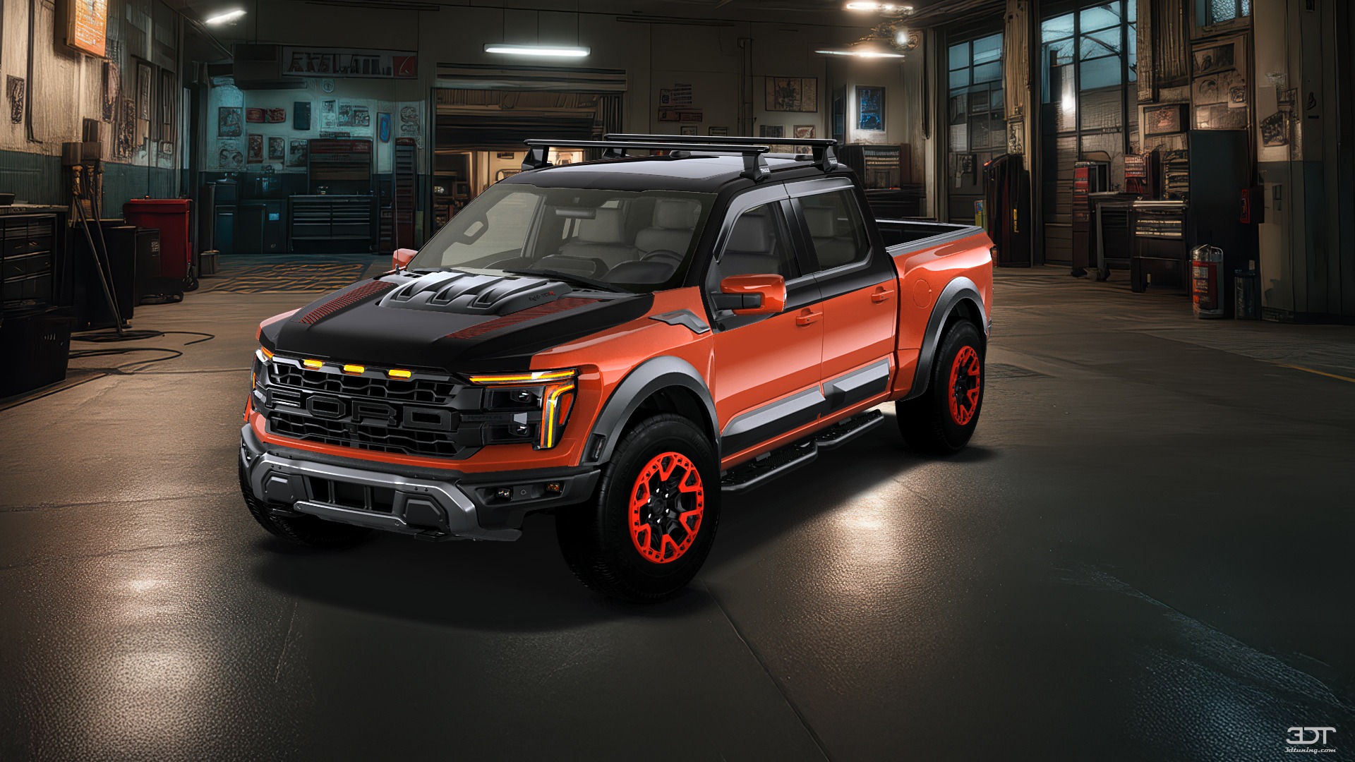 Ford F-150 Raptor 4 Door pickup truck 2024 tuning