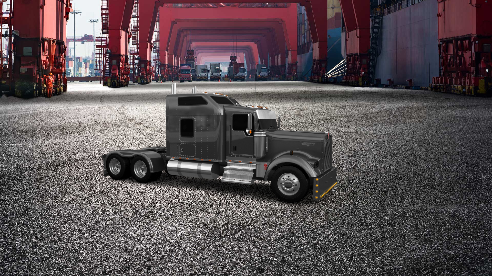 Kenworth W900 Sleeper Cab Truck 2015 tuning
