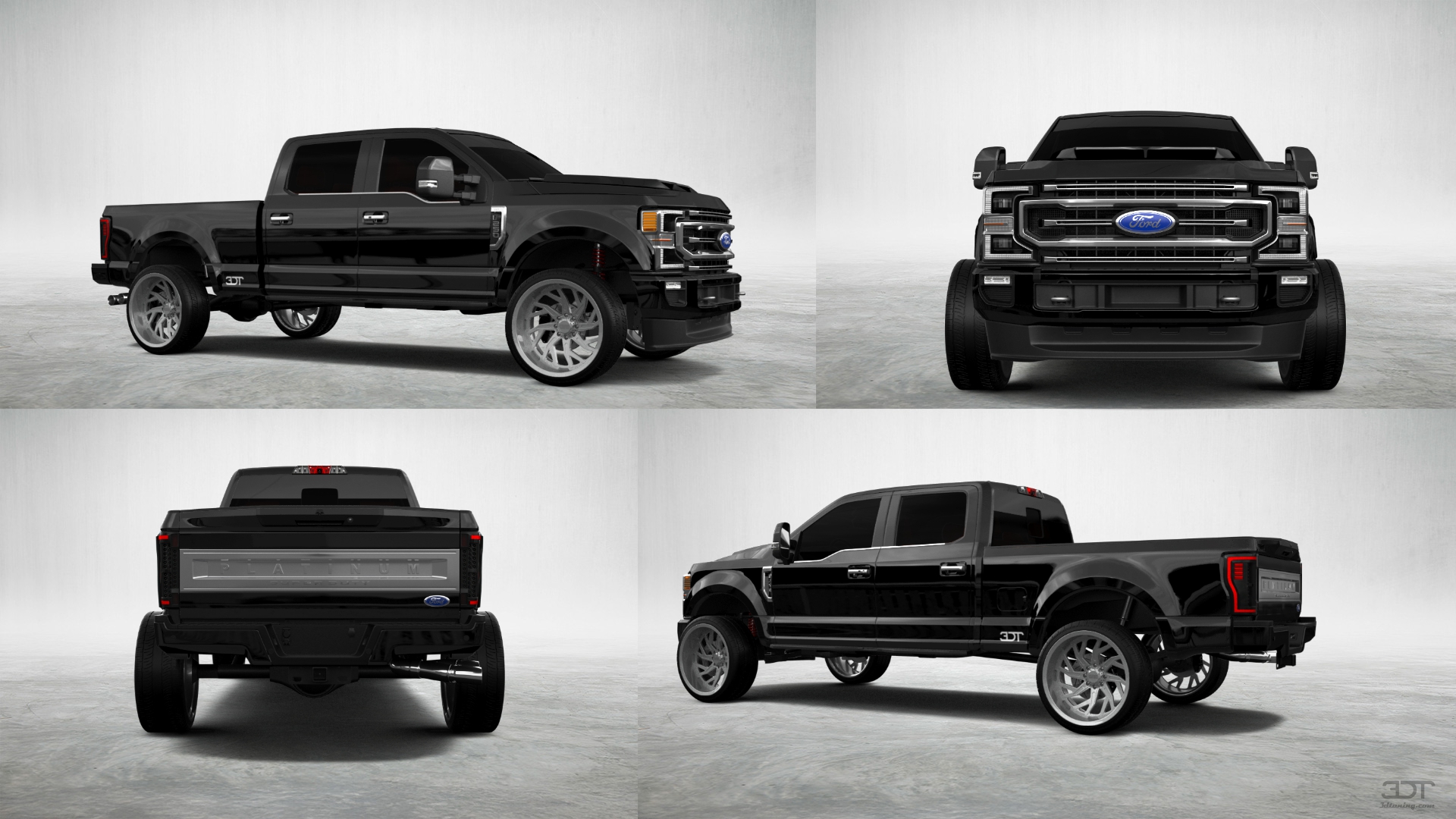 Ford F-250 4 Door pickup truck 2021 tuning