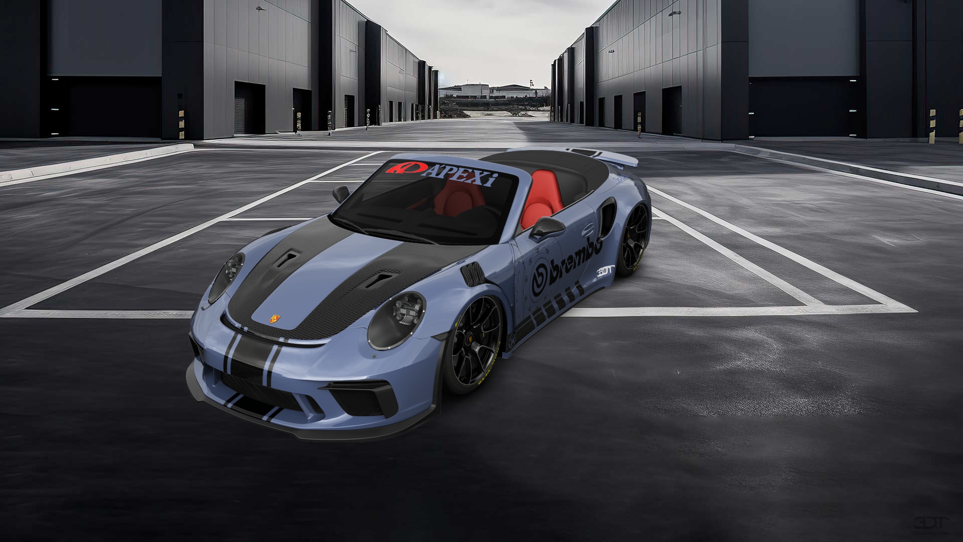 Porsche 911 Turbo S Challenge 2 Door Convertible 4014