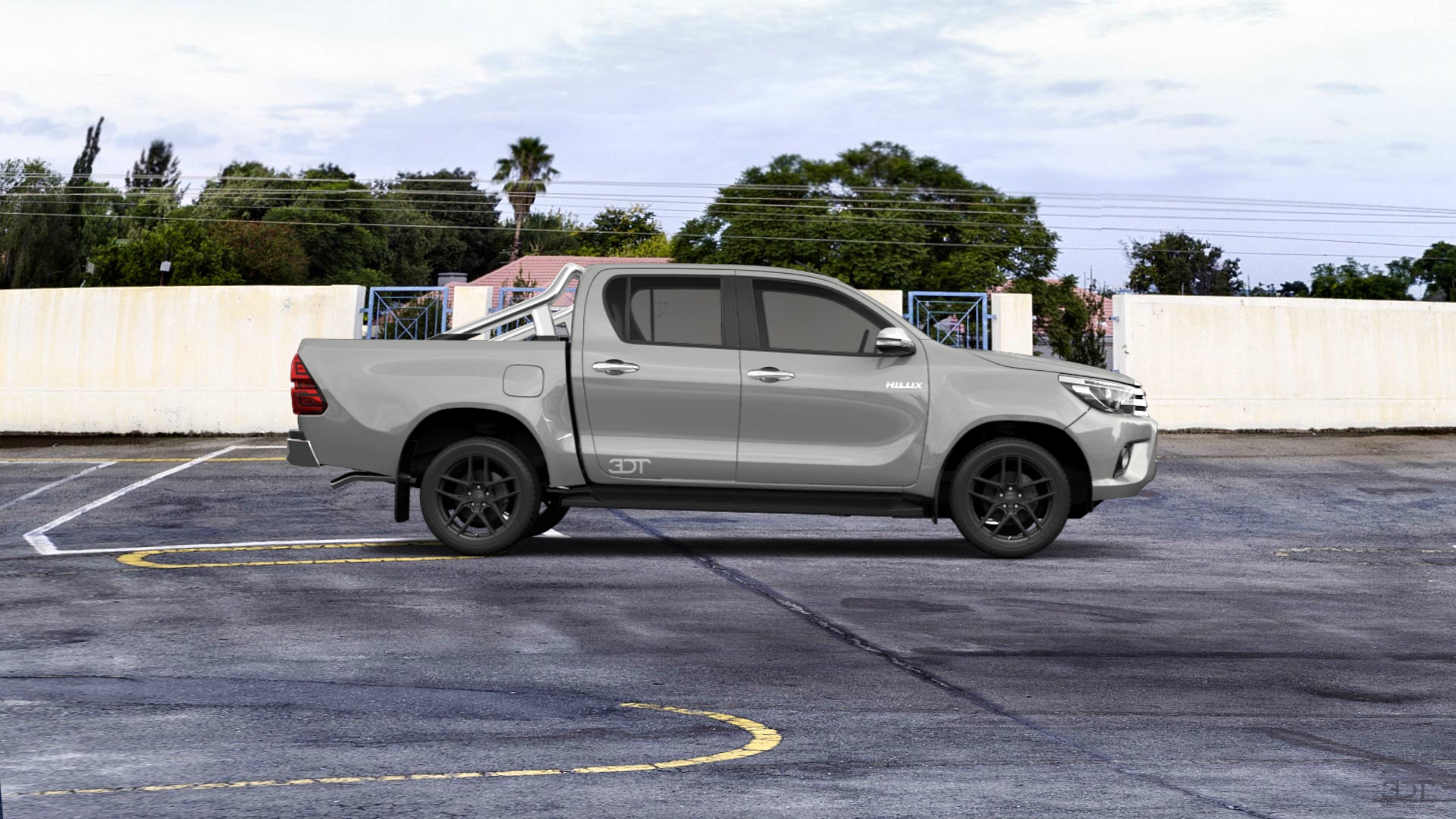 Toyota Hilux Double Cab 4 Door pickup truck 2016