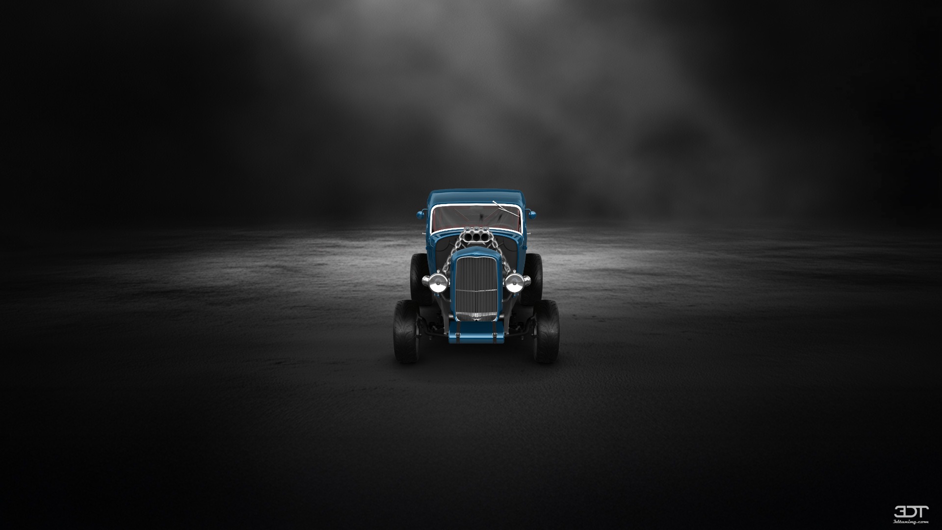 Tuning Ford Model B Deluxe 2 Door Coupe 1932