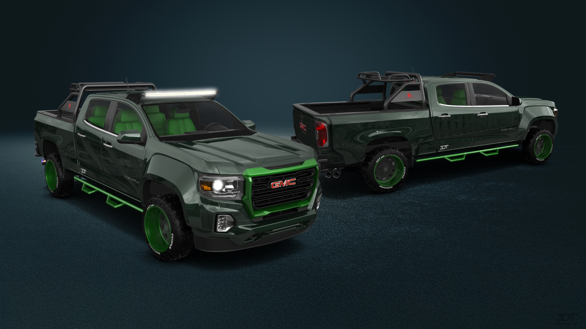 GMC Canyon Crew Cab 4 Door pickup truck 2021