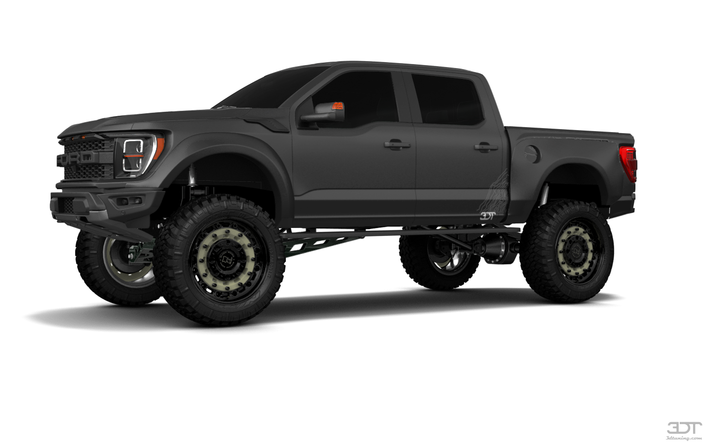 Ford F-150 Raptor 4 Door pickup truck 2021