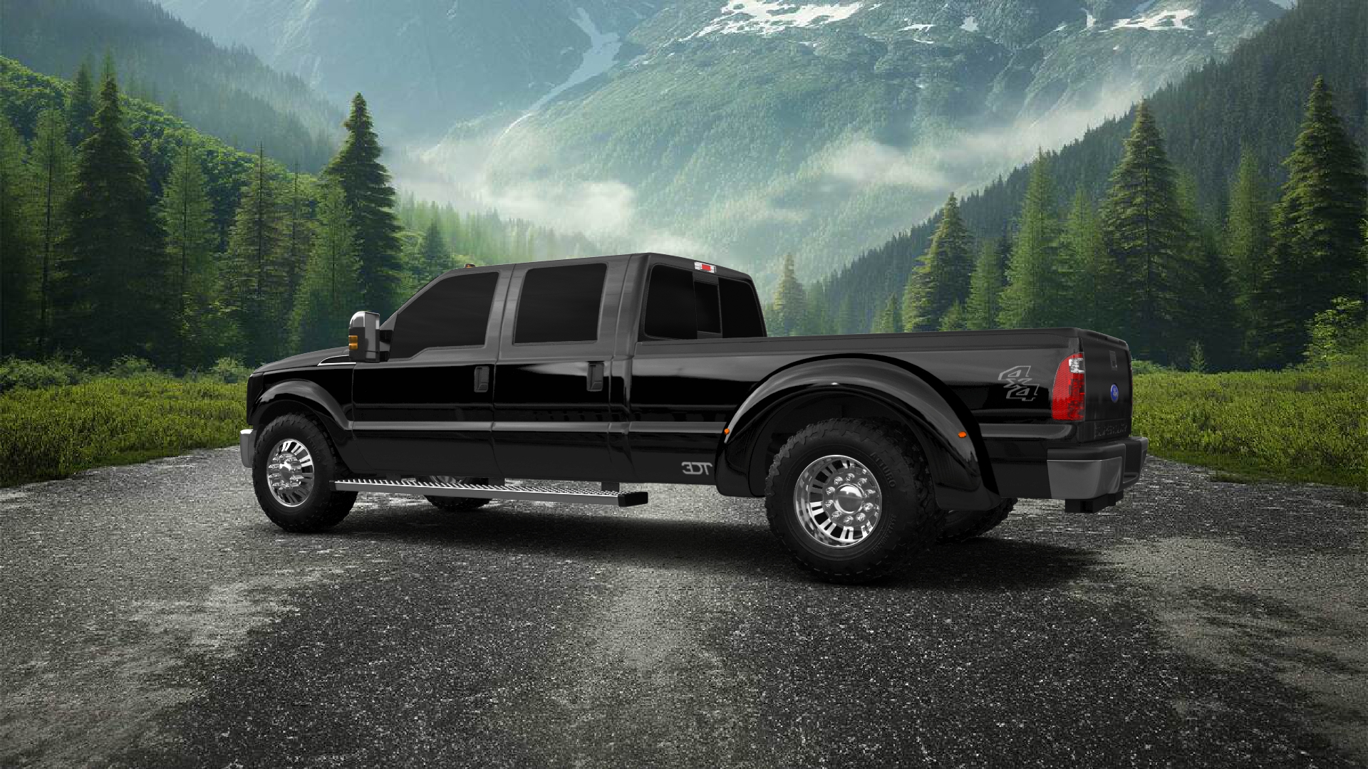 Ford F-350 DRW 4 Door pickup truck 2013 tuning