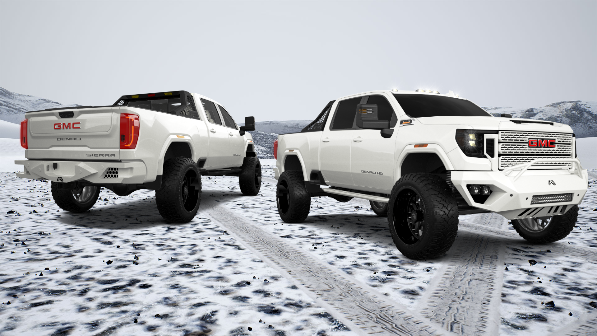 GMC Sierra 2500 HD 4 Door pickup truck 2020