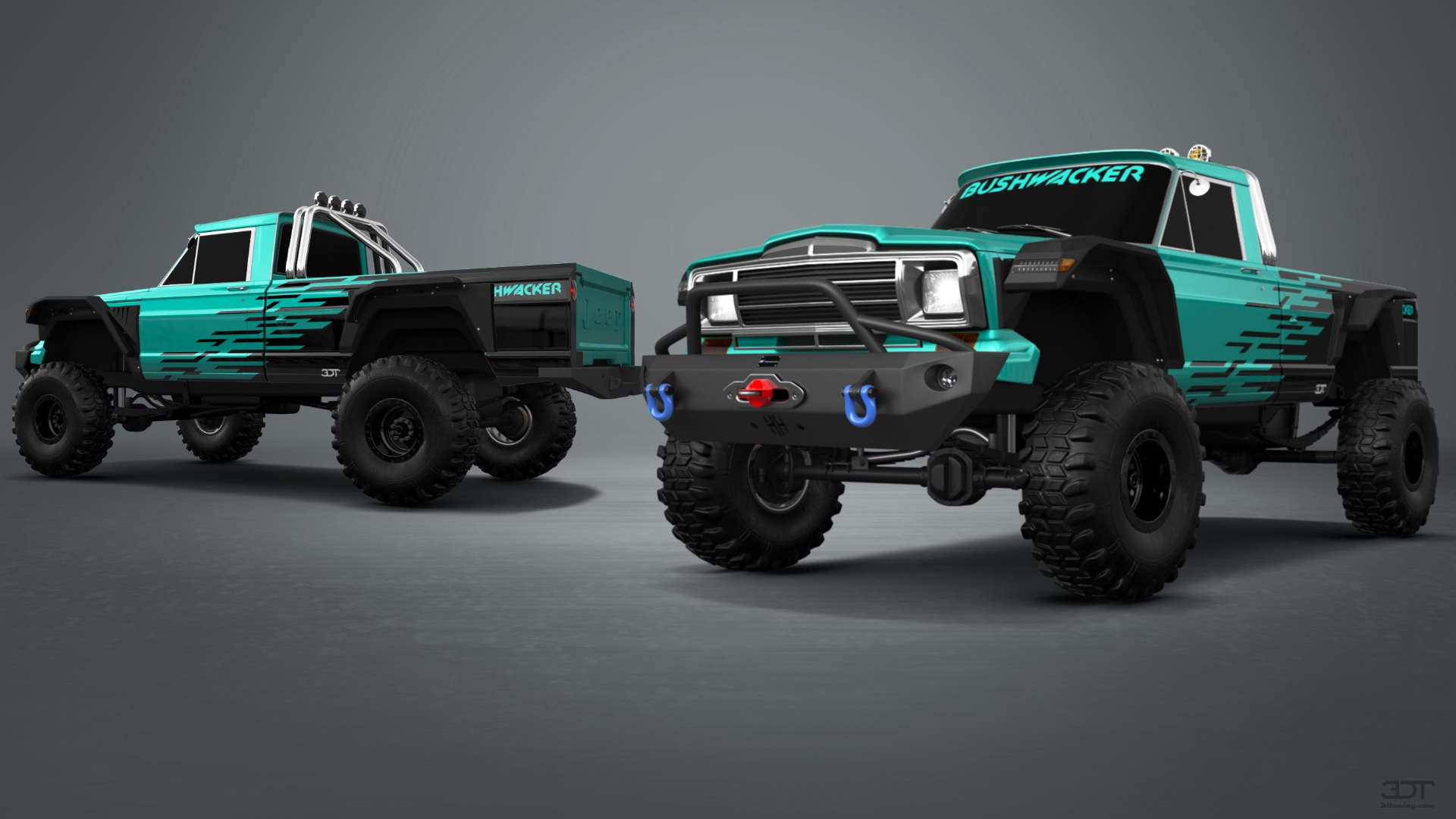 Jeep Gladiator SJ 2 Door pickup truck 1988 tuning