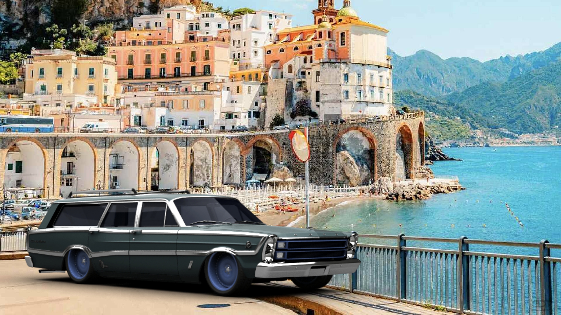 Ford Country Squire Wagon 1966 Images
