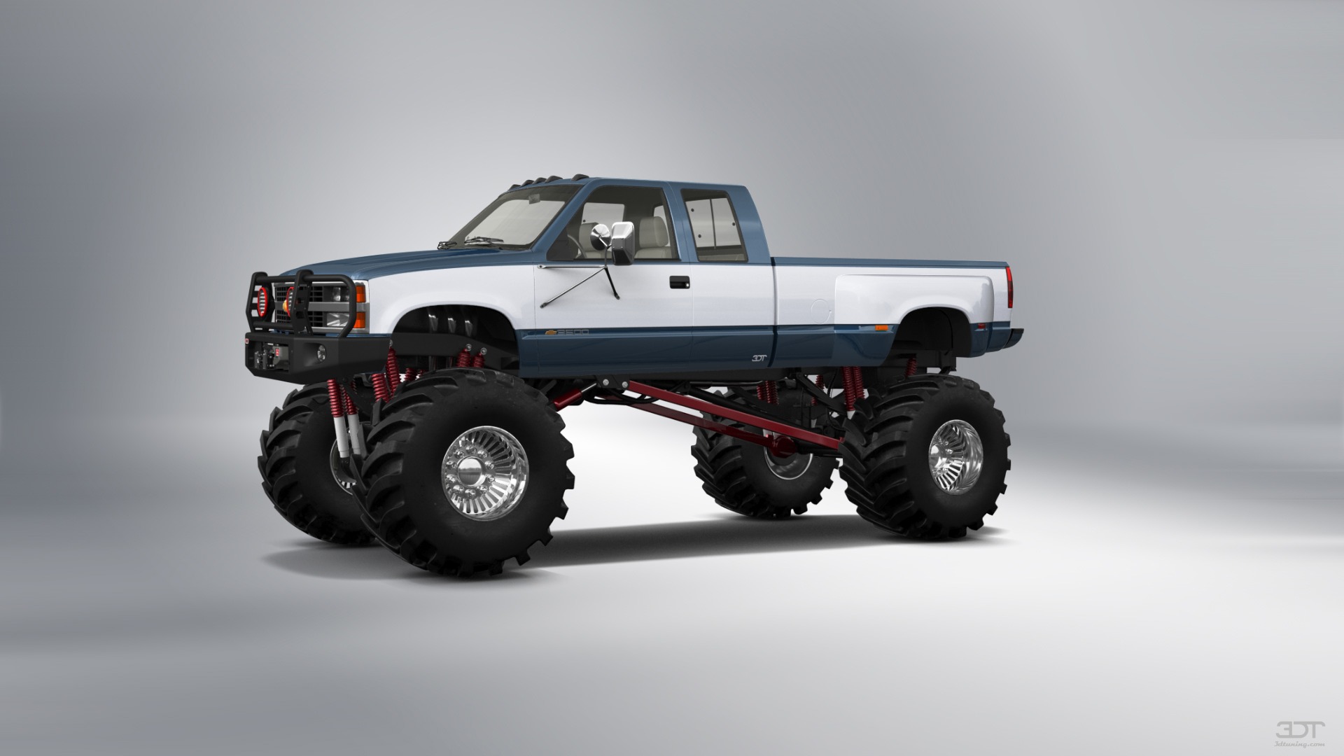 Chevrolet K3500 Extended Cab Pickup Truck 1988
