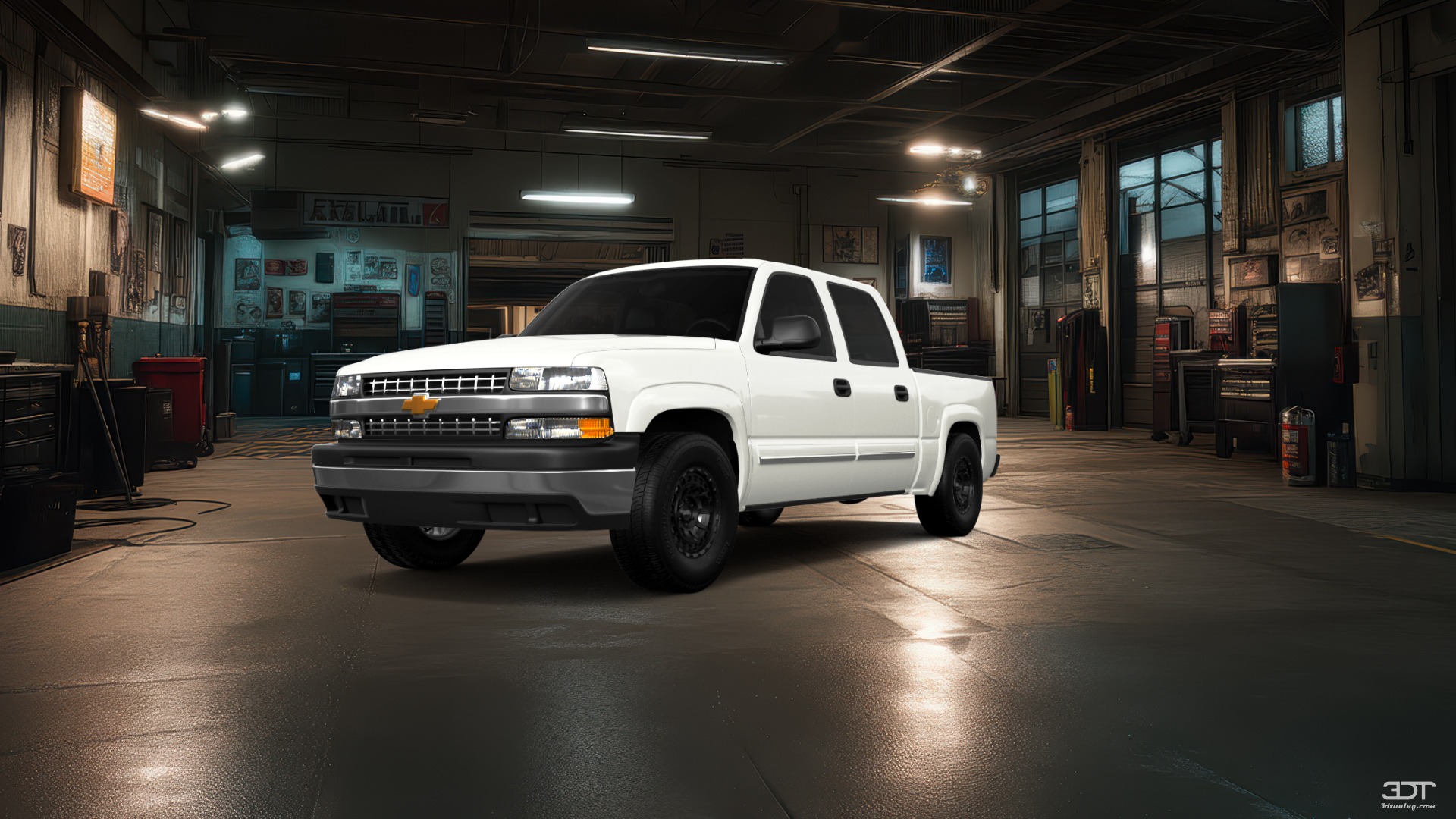 Chevrolet Silverado 1500 Crew Cab 5.8 ft box 4 Door Truck 1999 tuning
