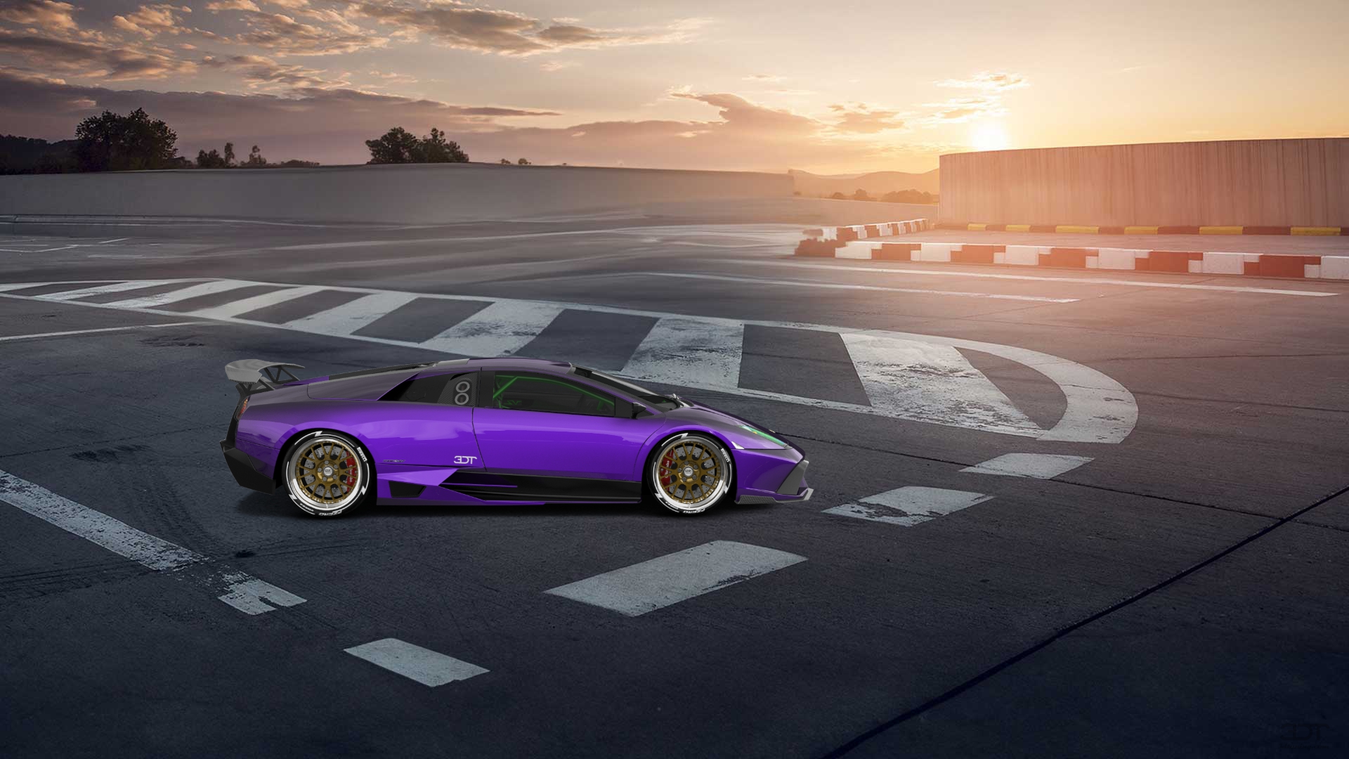 Lamborghini Murcielago 2 Door Coupe 2001 tuning