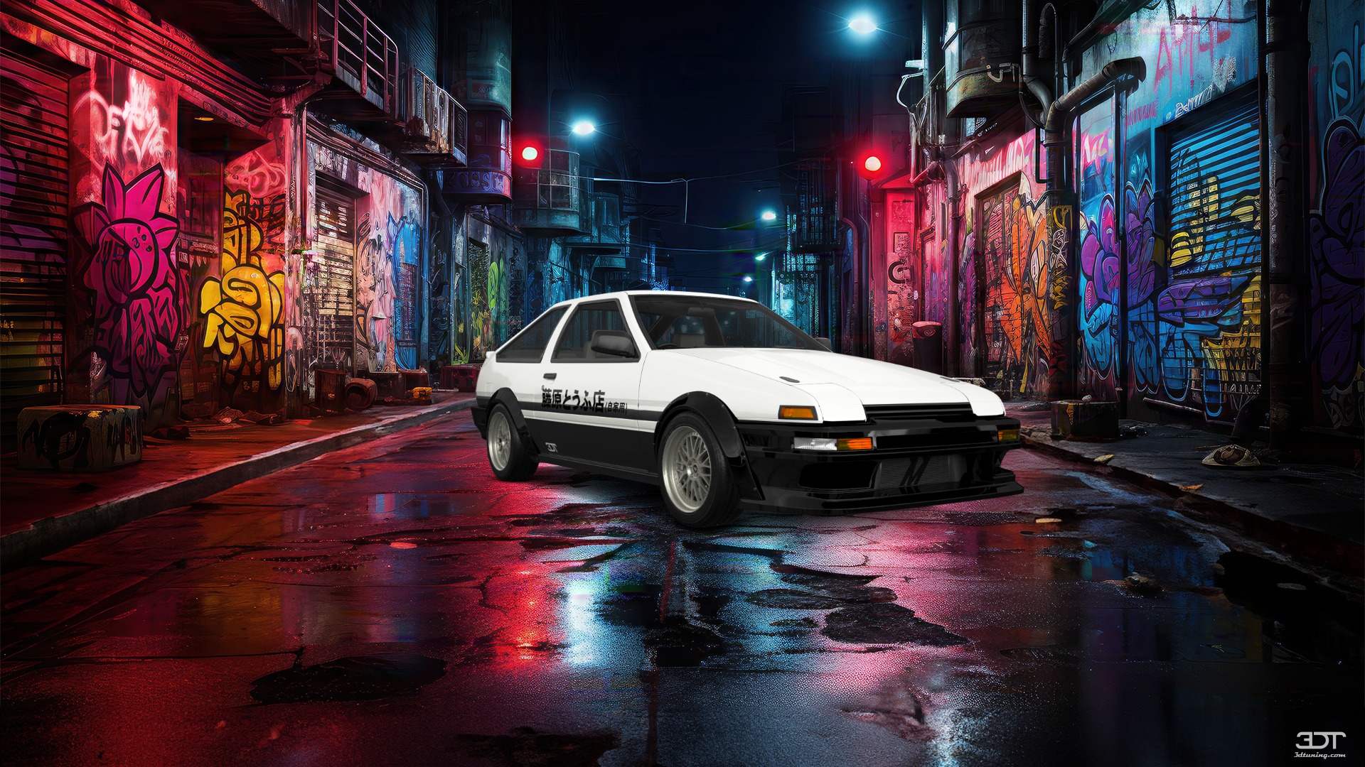 Toyota AE86 3 Door Hatchback 1985 tuning