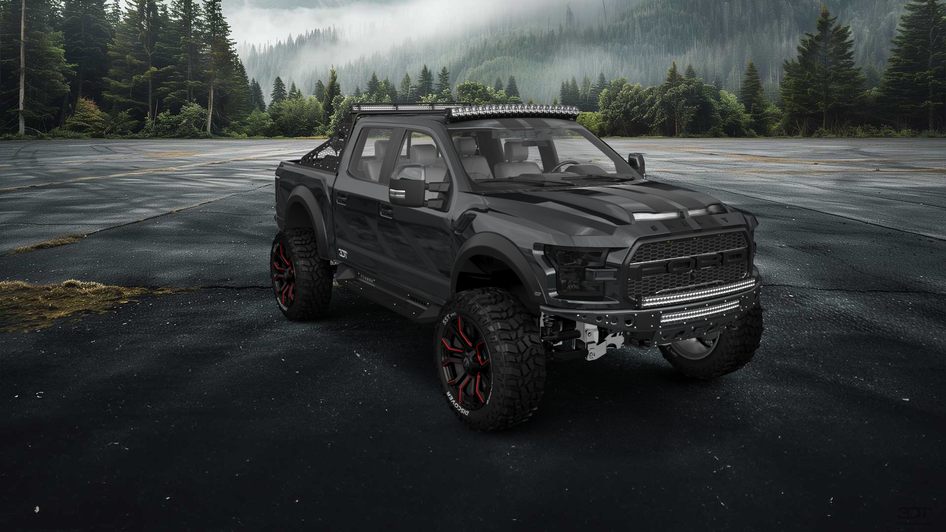 Ford F-150 Raptor 4 Door pickup truck 2017