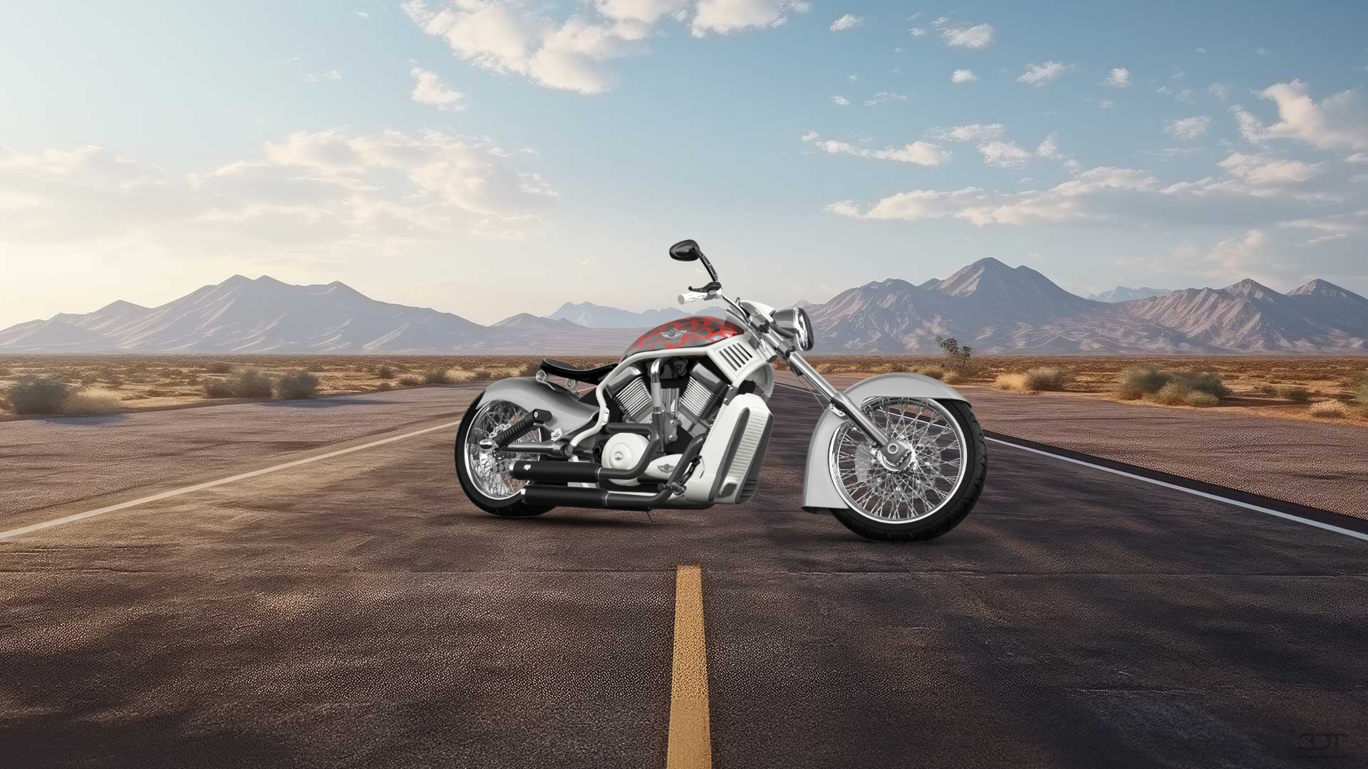 Harley-Davidson Custom Chopper Cruiser 2011