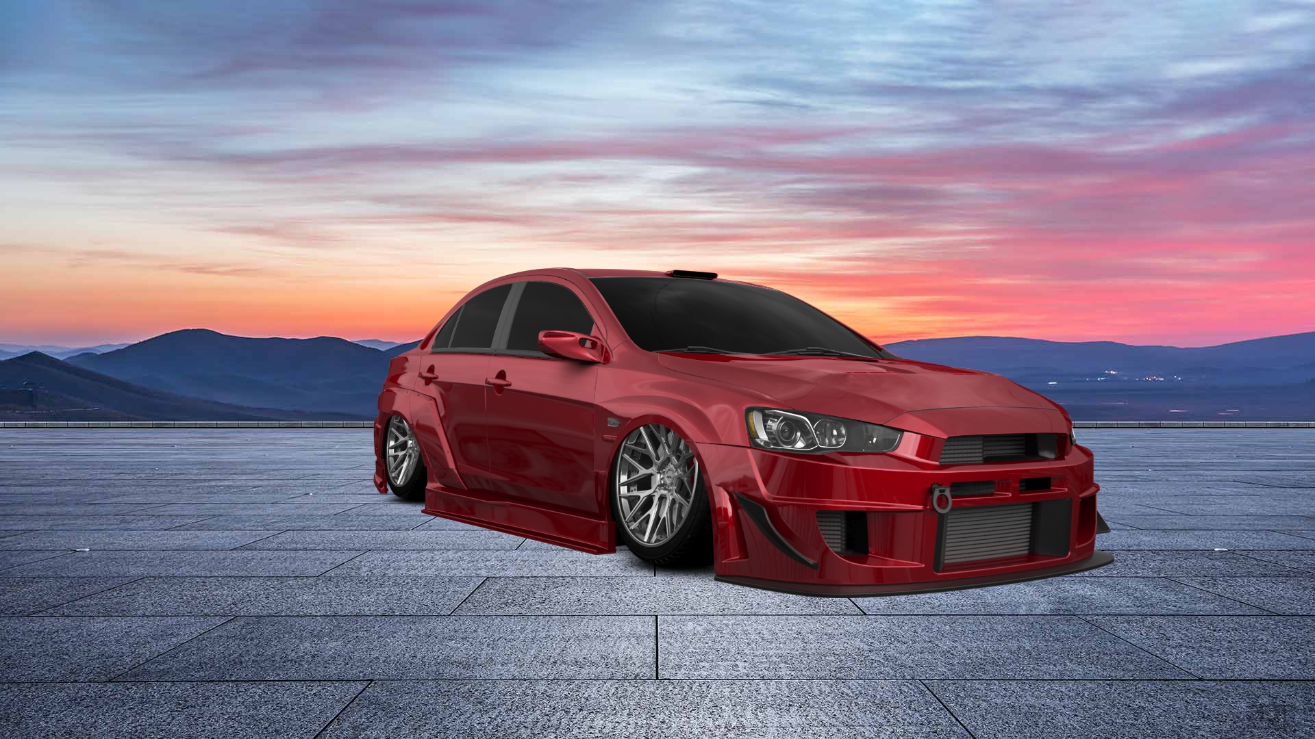 Mitsubishi Lancer Evolution X Sedan 2008