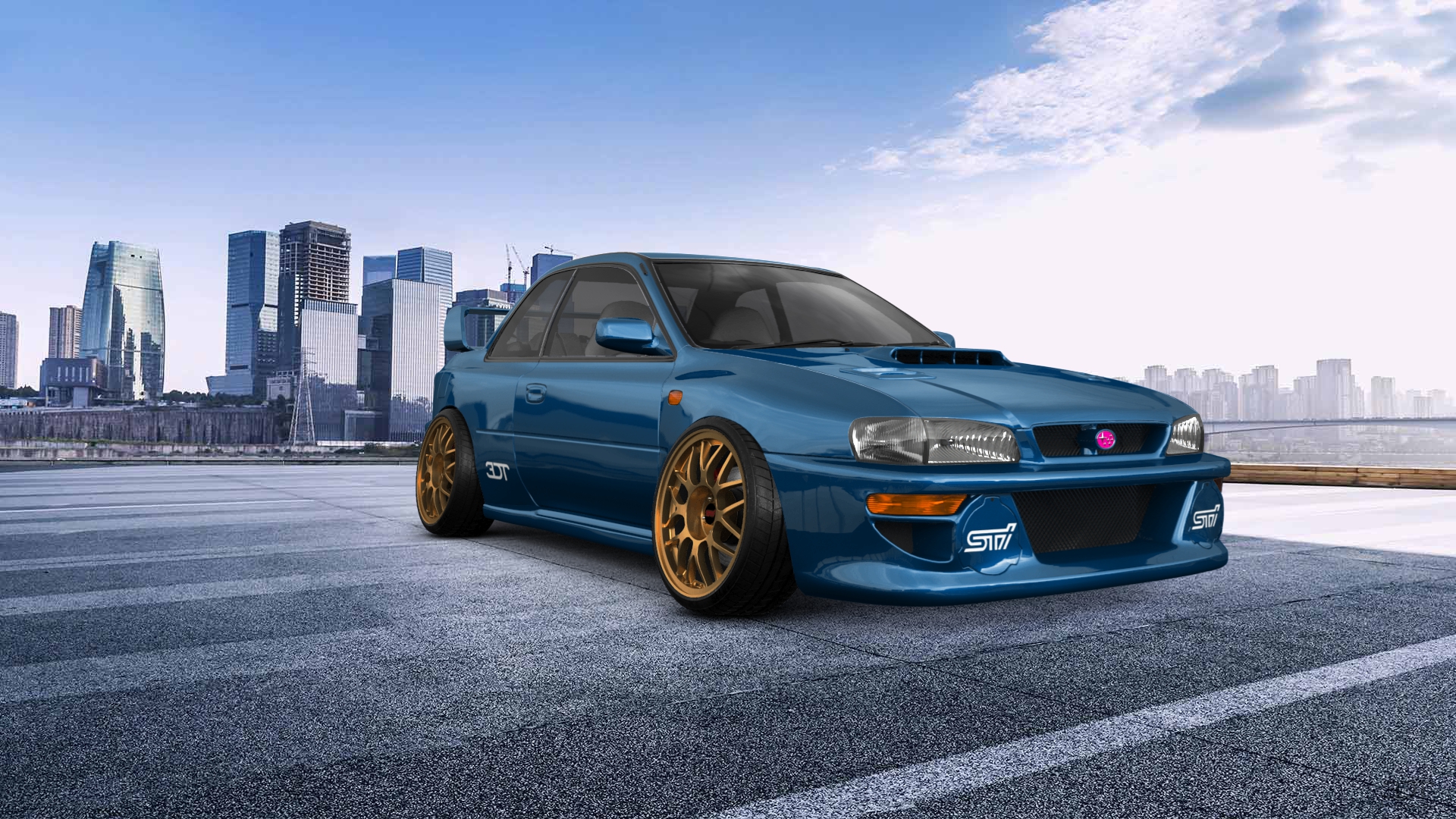 Subaru Impreza WRX STI 22B 2 Door Coupe 2000