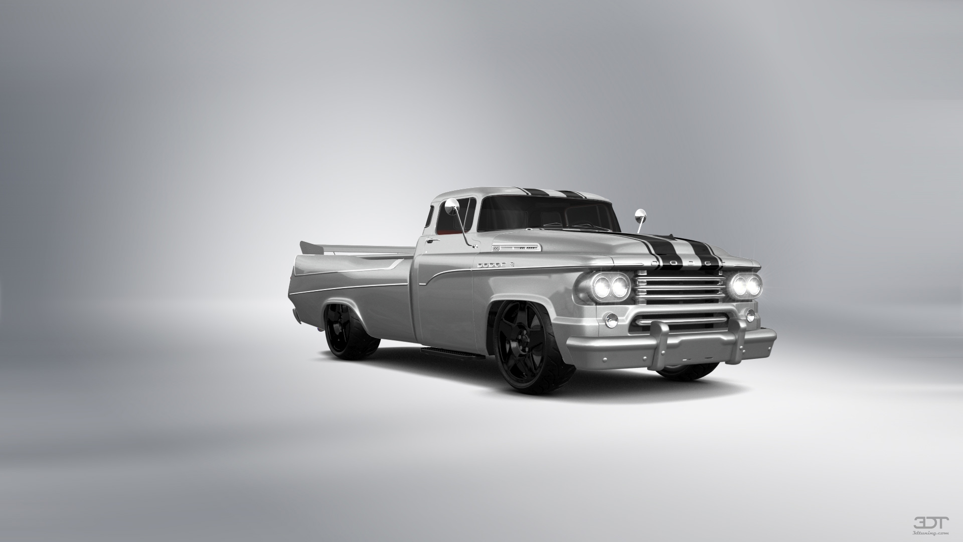 Dodge C series 2 Door pickup truck 1958 tuning