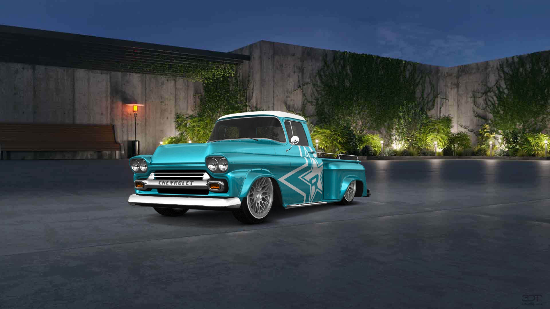 Chevrolet Apache Stepside 2 Door pickup truck 1959