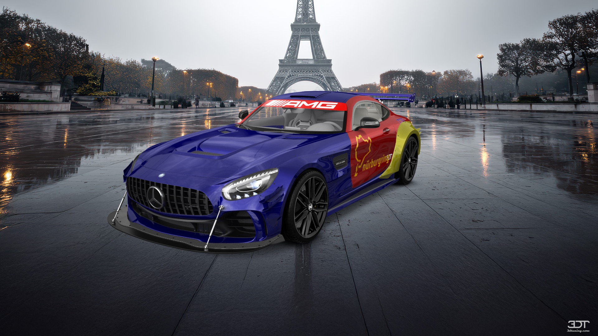 Mercedes AMG GT 2 door fastback coupe 2015 tuning
