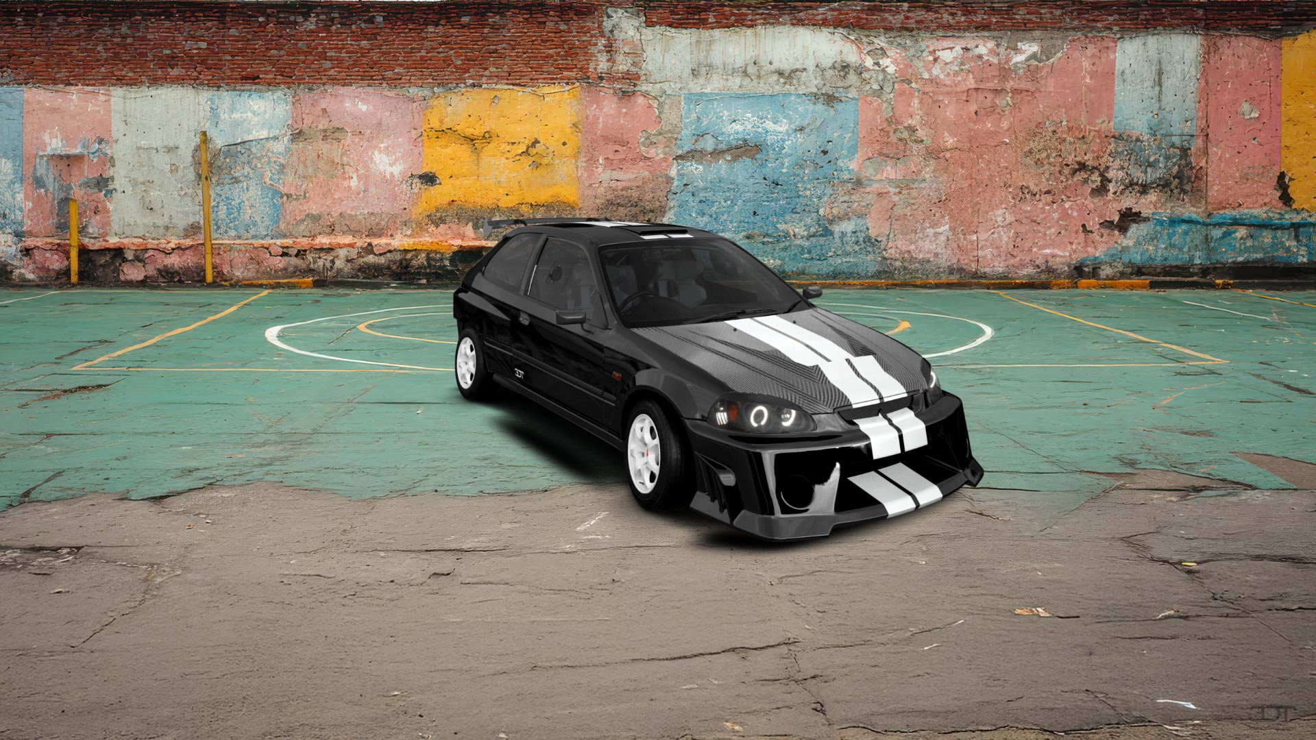 Honda Civic 3 Door Hatchback 1997 tuning