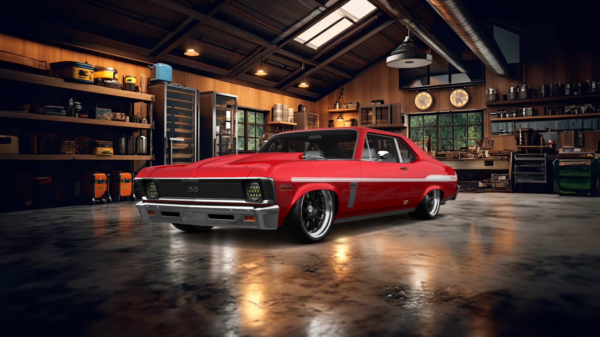 Chevrolet Chevy II Nova 2 Door Coupe 1968