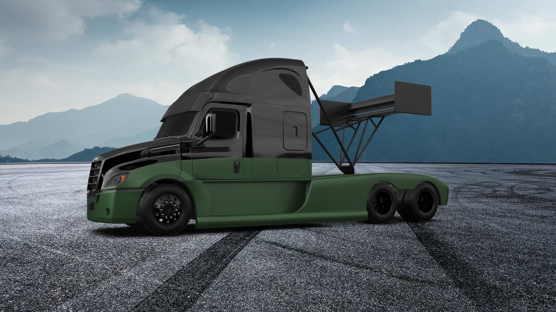Freightliner Cascadia Sleeper Cab Truck 2018
