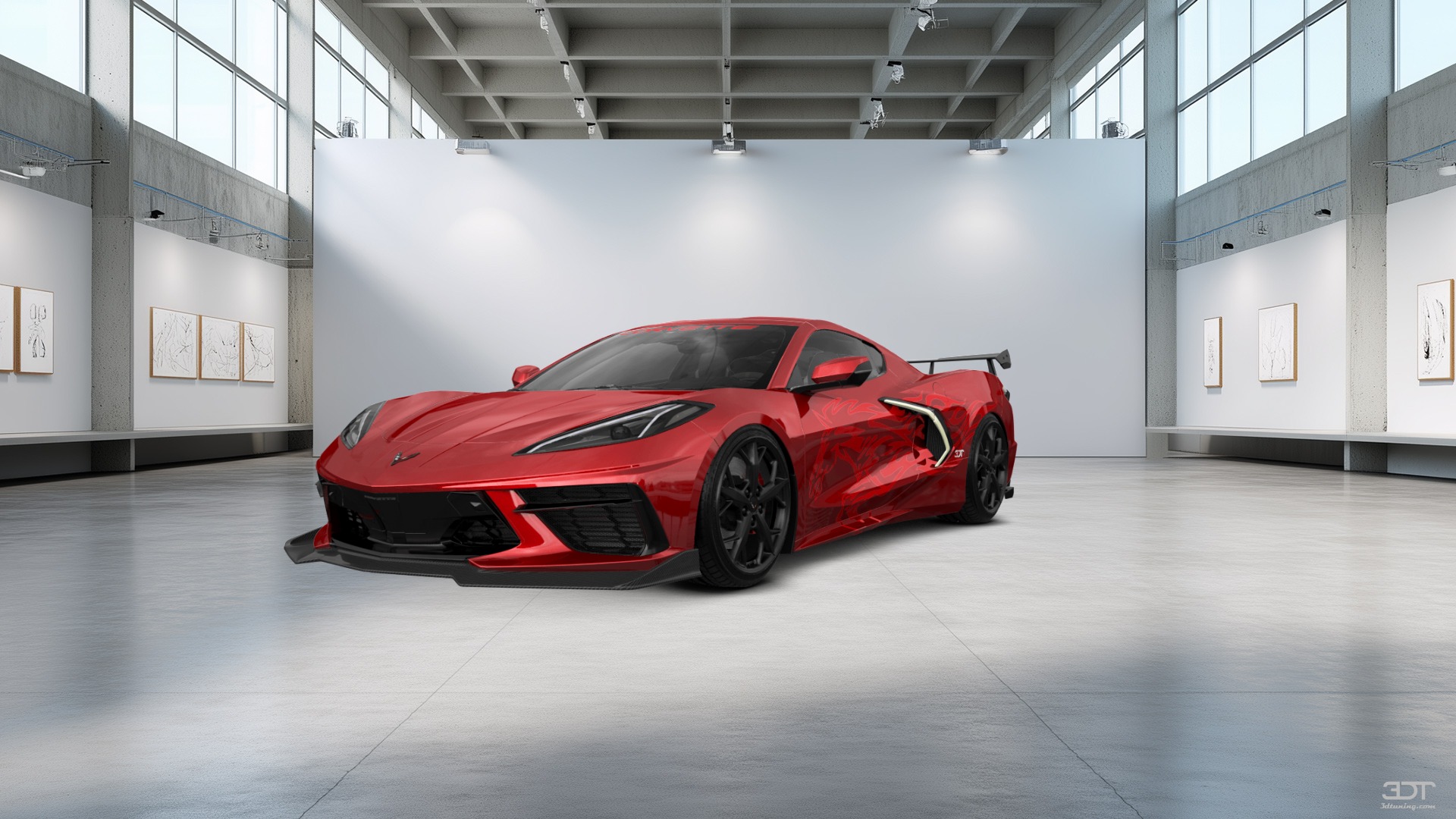 Chevrolet Corvette 2 door targa top 2020 tuning