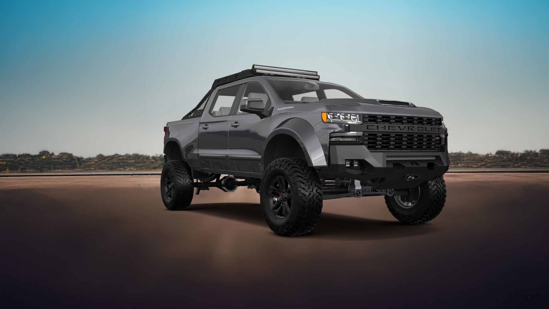 Chevrolet Silverado 1500 4 Door pickup truck 2019 tuning