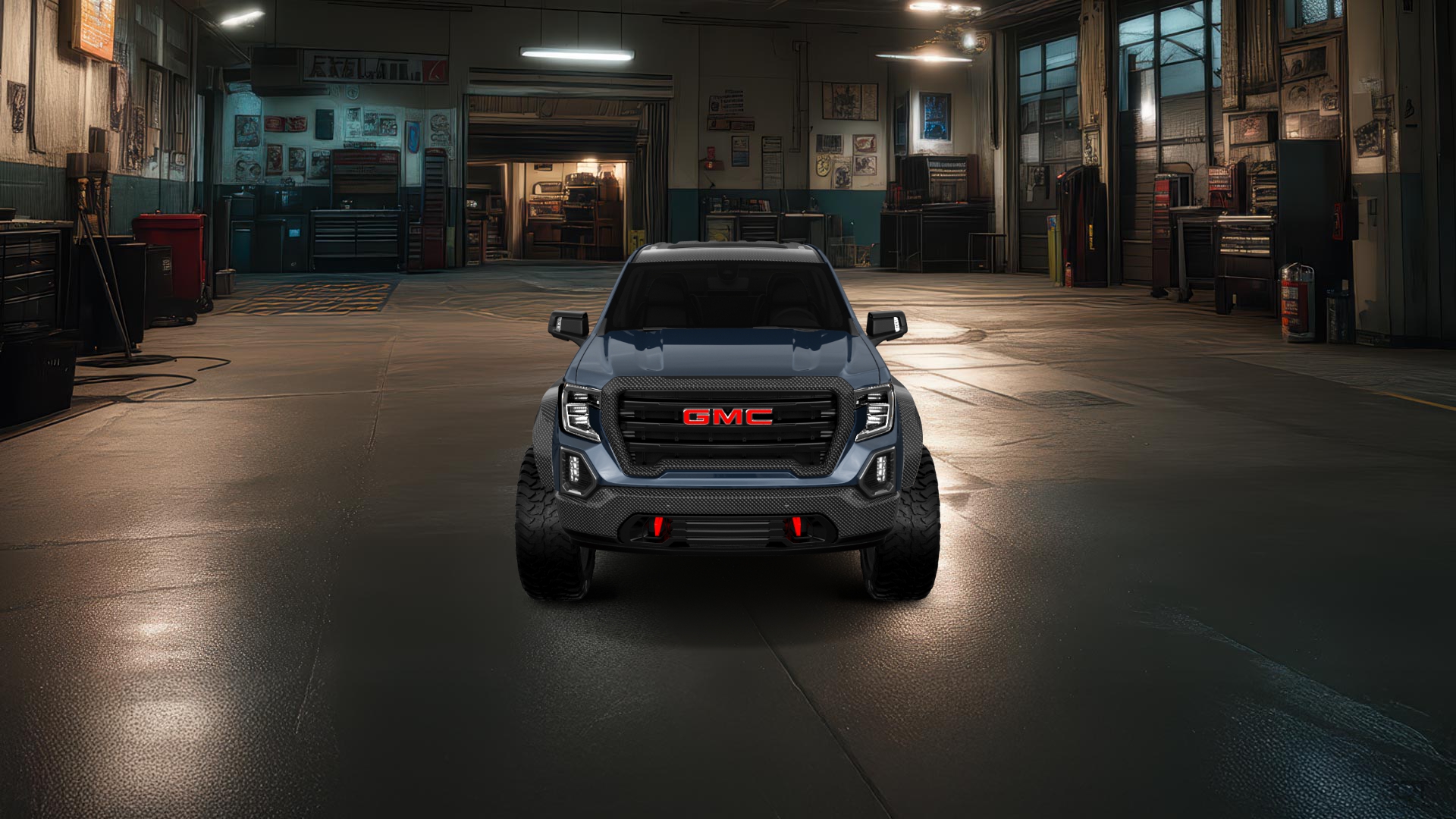 GMC Sierra 4 Door pickup truck 2020 tuning