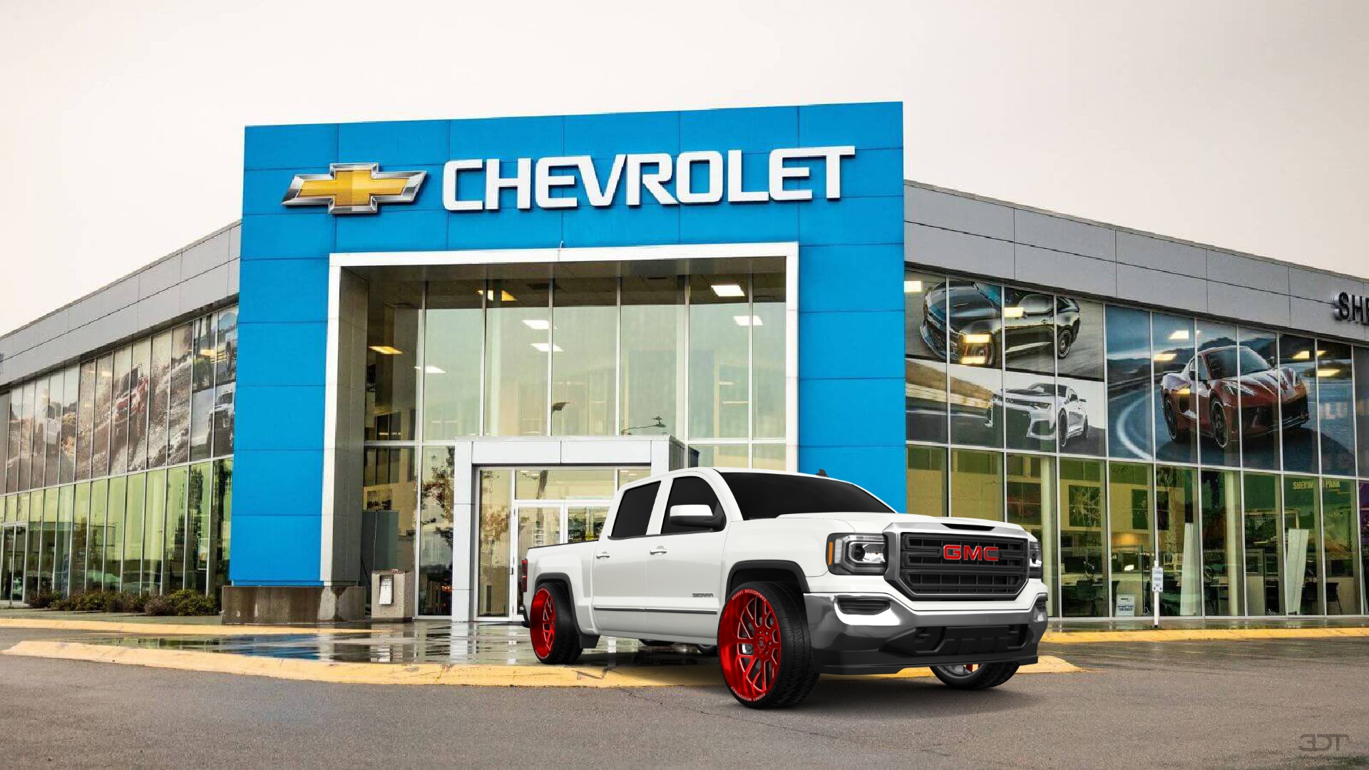 GMC Sierra 1500 Crew Cab 4 Door pickup truck 2016 tuning