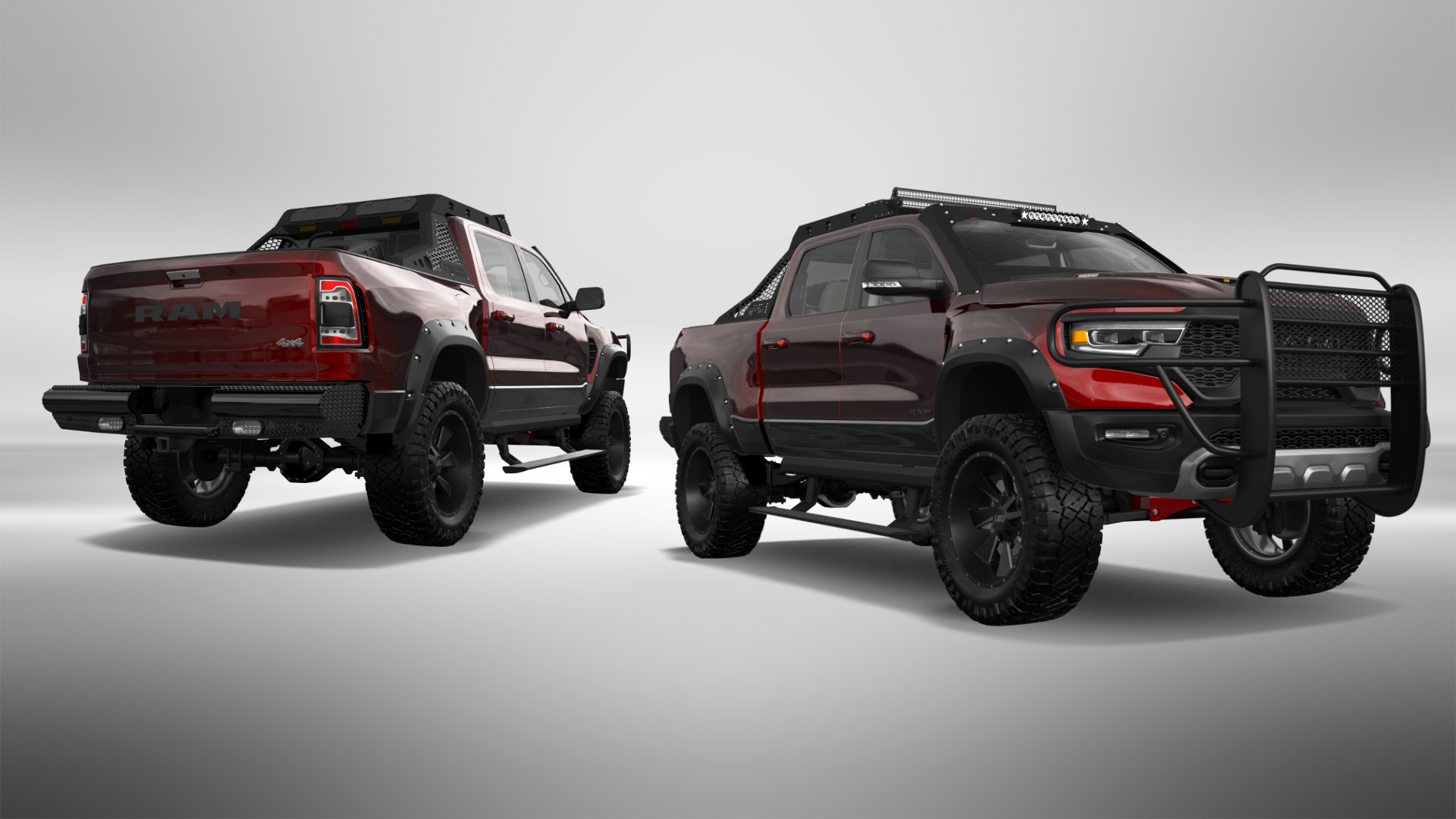 Dodge Ram 1500 TRX 4 Door pickup truck 2021