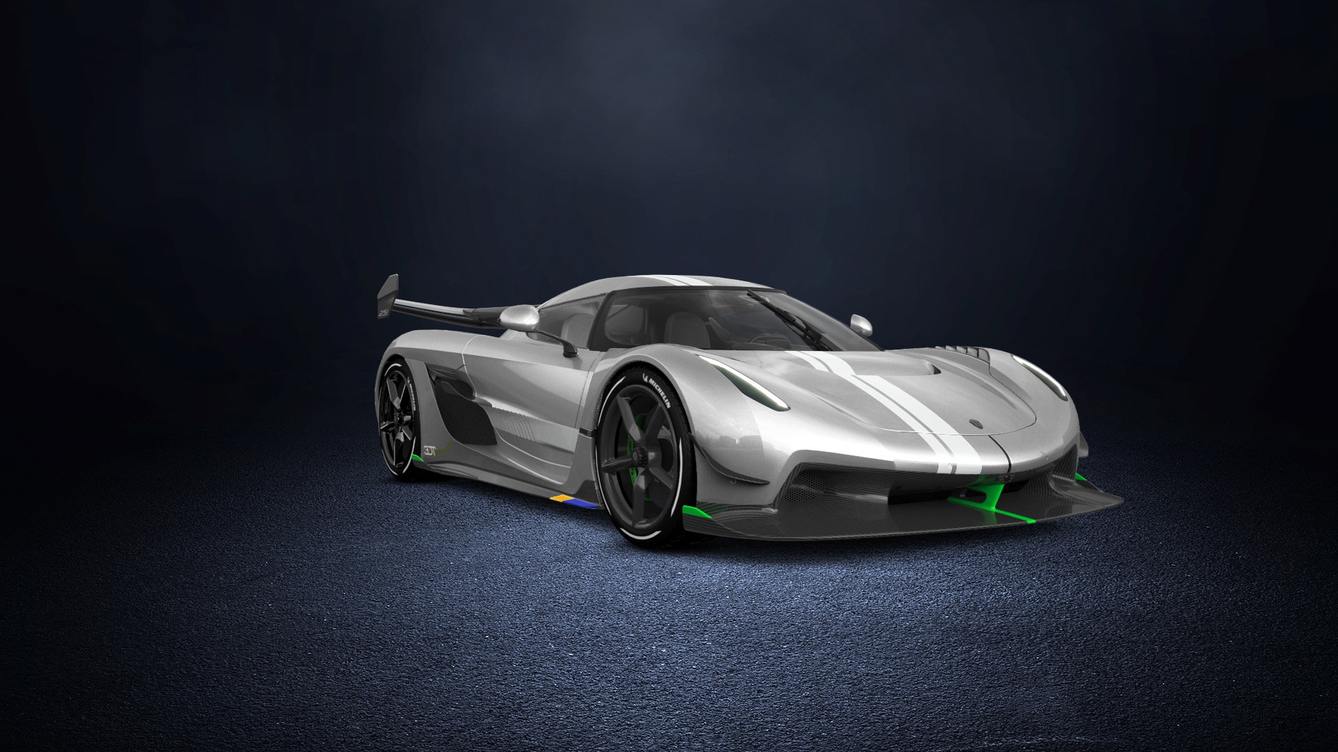 Koenigsegg Jesko 2 door targa top 2020 tuning