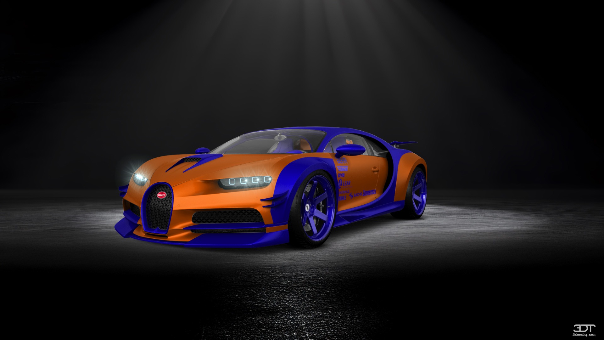 Bugatti Chiron 2 Door Coupe 2016 tuning