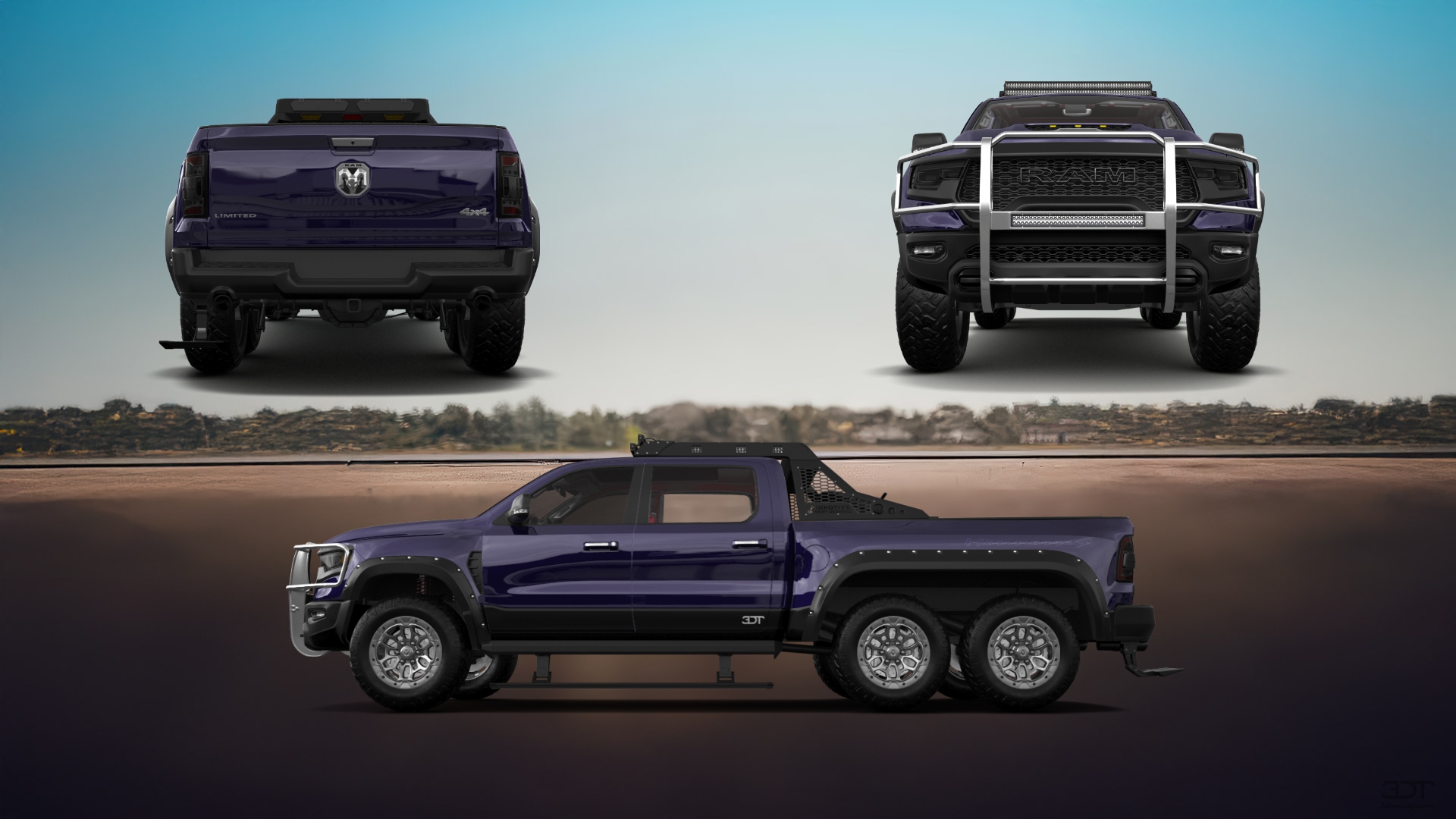 Dodge Ram Hennessey Mammoth 6X6 Truck 2021 tuning