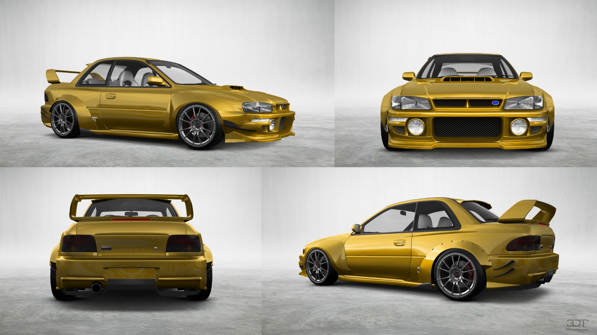 Subaru Impreza WRX STI 22B 2 Door Coupe 2000