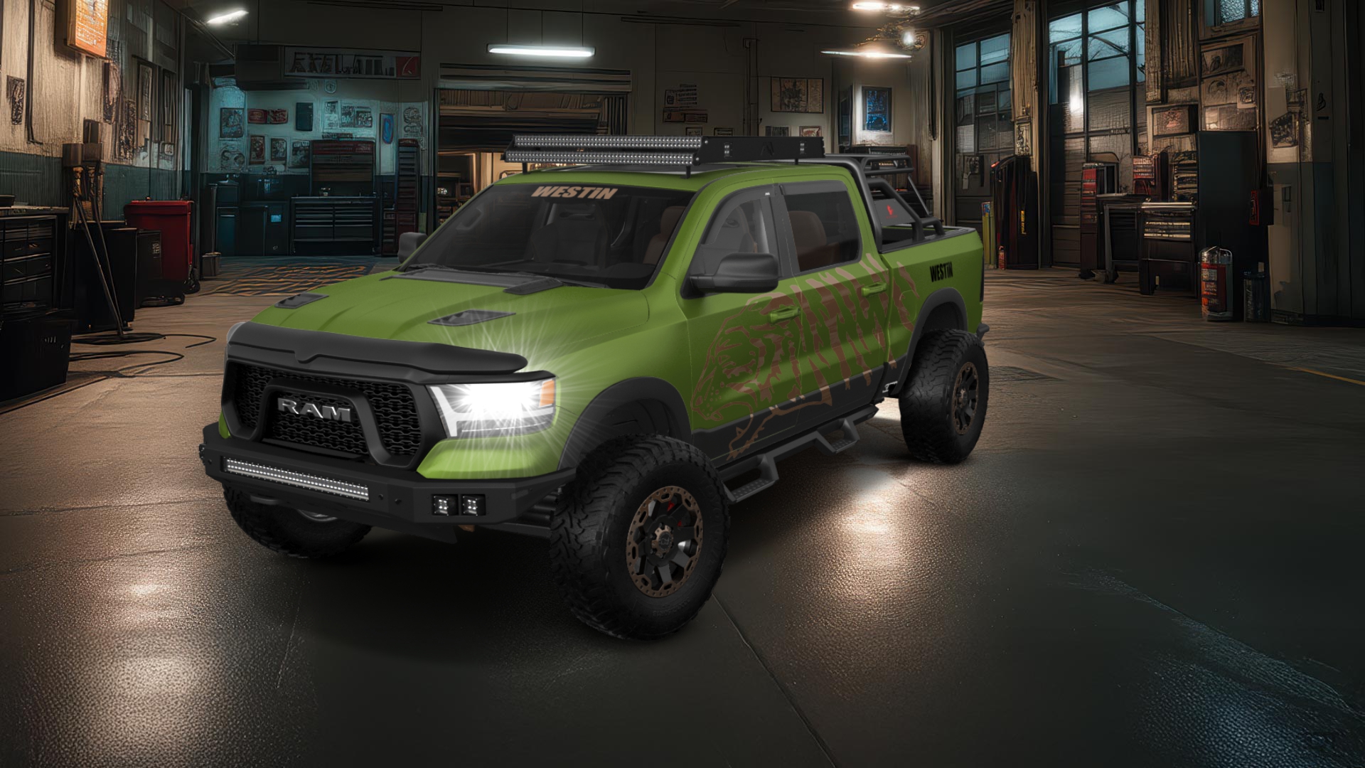 Dodge Ram 1500 4 Door Truck 2019 tuning