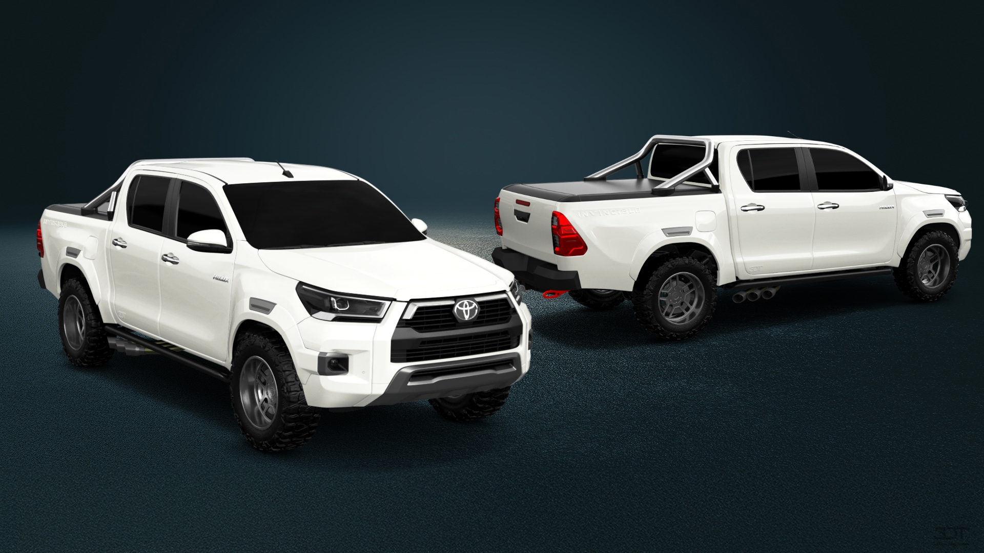 Toyota Hilux Double Cab 4 Door pickup truck 2015 tuning
