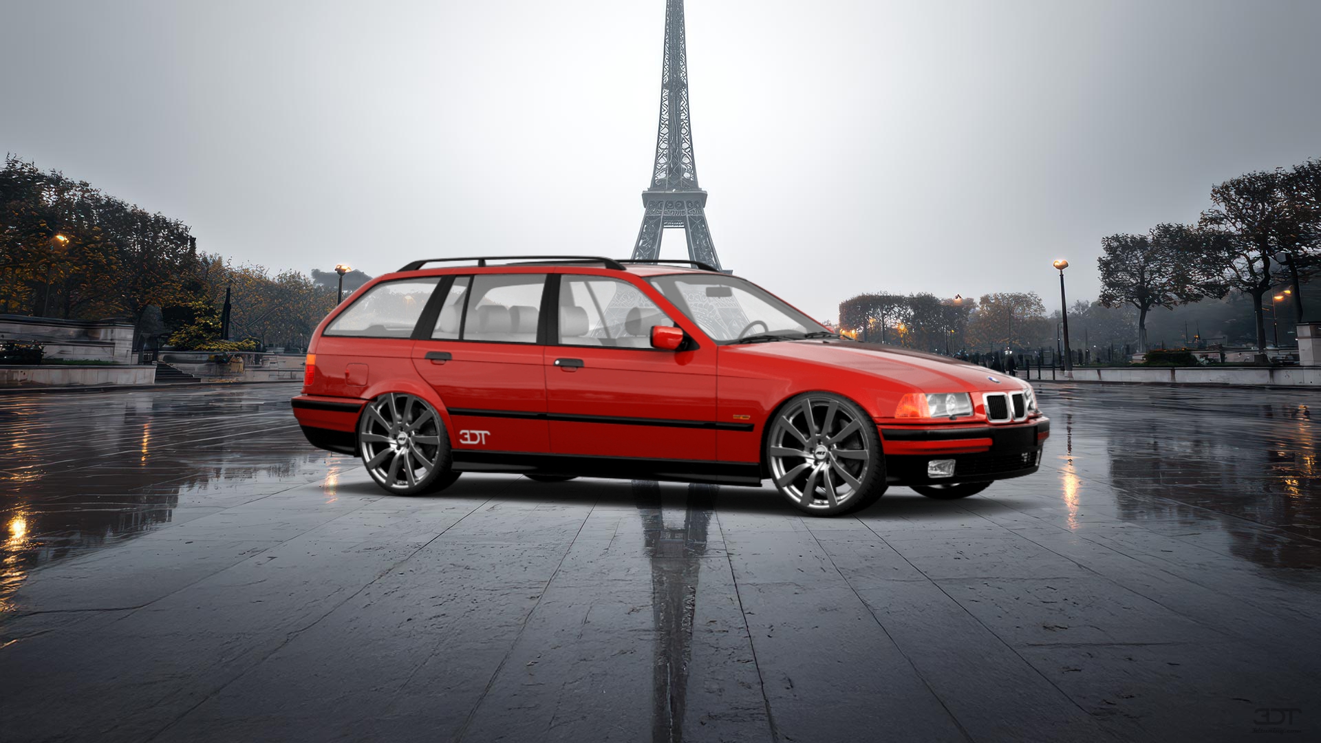 BMW 3 Series E36 Touring 1990 tuning