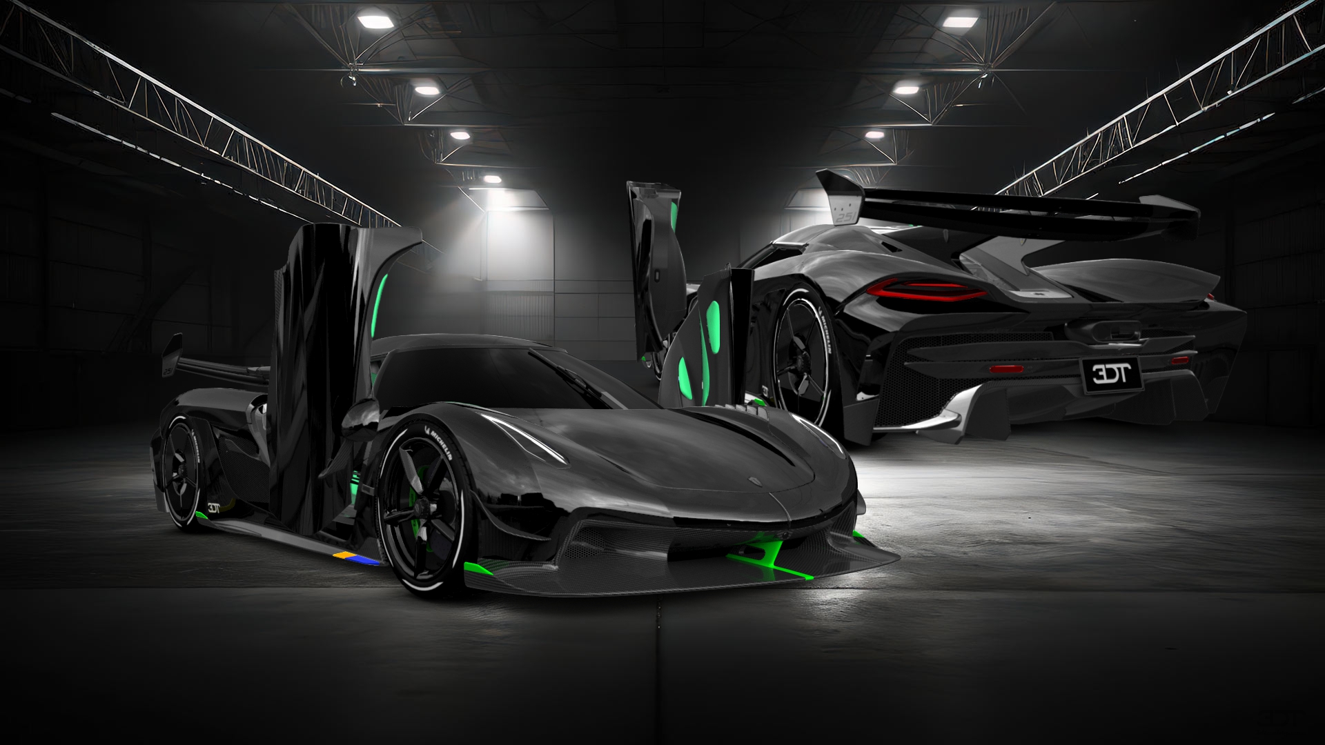 Koenigsegg Jesko 2 door targa top 2020 tuning