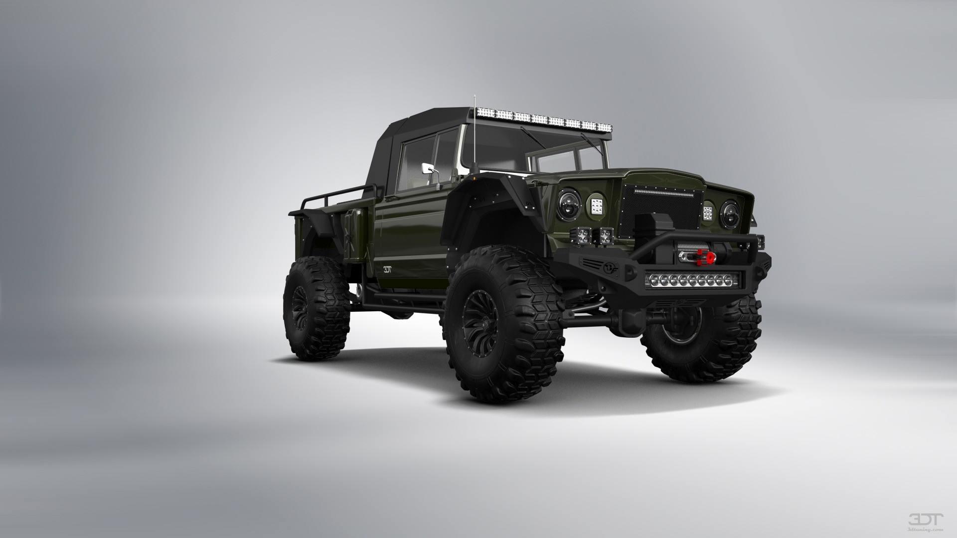 Jeep Kaiser M715 2 Door pickup truck 1968 tuning