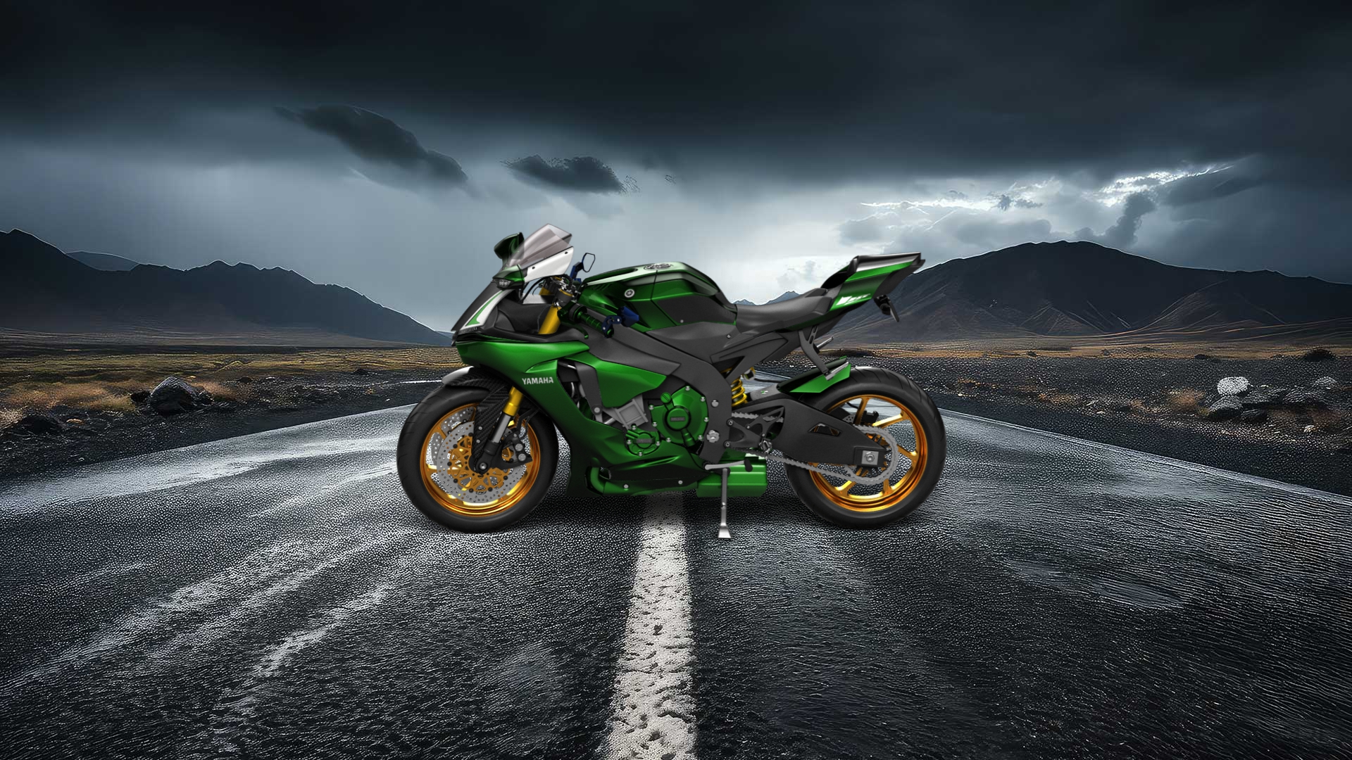 Yamaha YZF R1 Sport Bike 2015 tuning