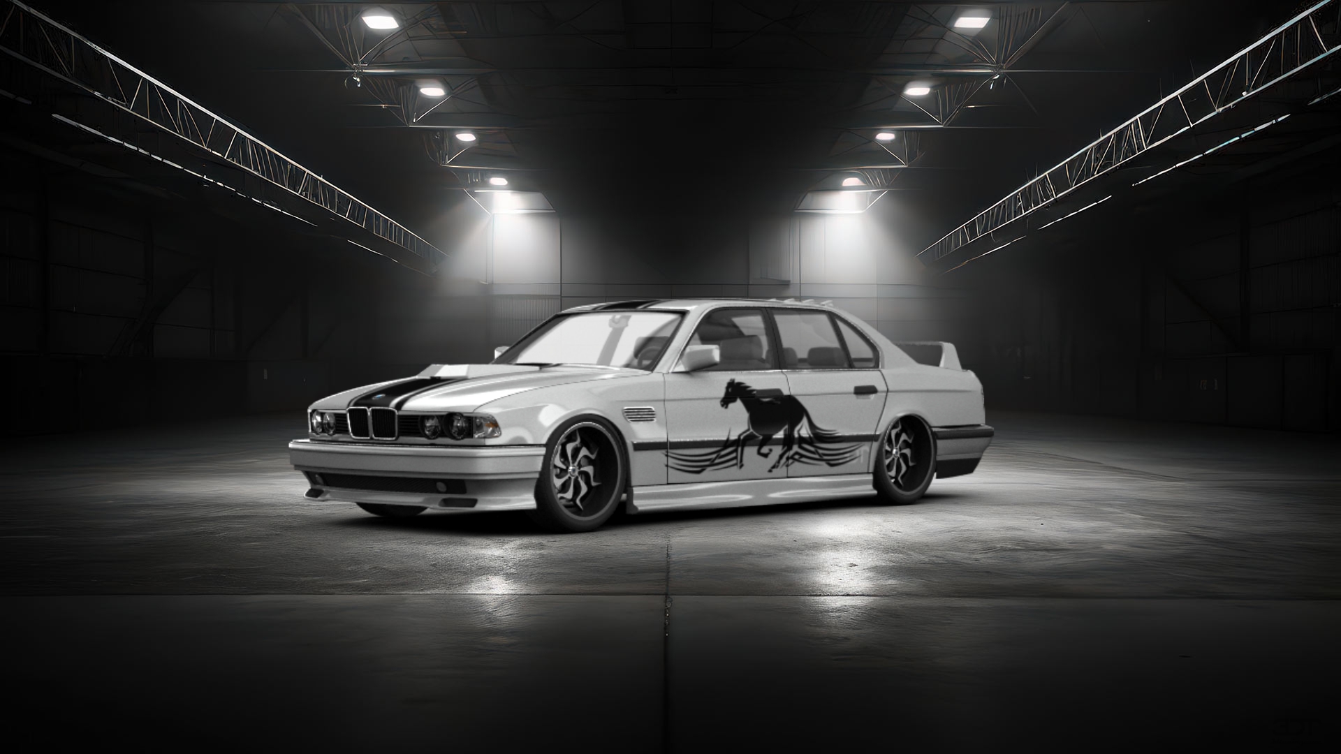 BMW 7 Series Sedan 1986