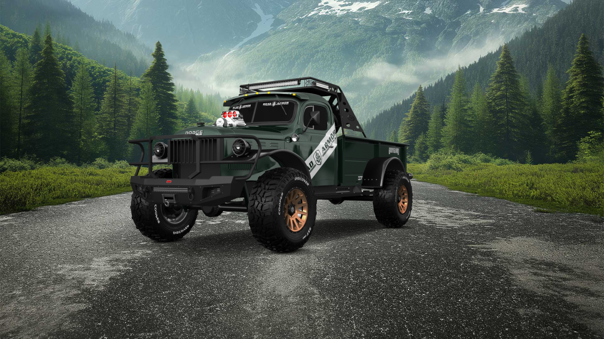 Dodge Power Wagon 2 Door pickup truck 1947