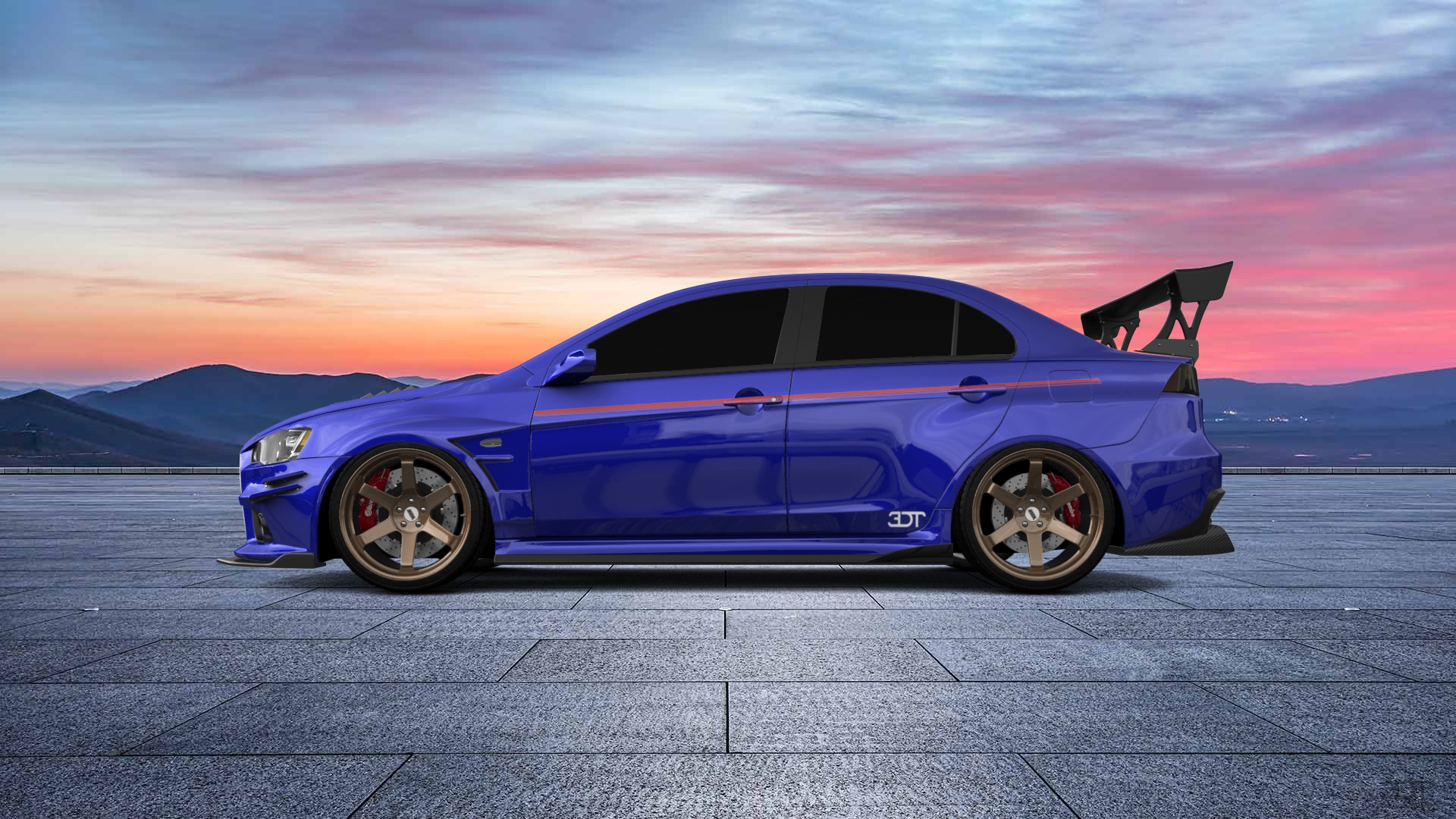 Mitsubishi Lancer Evolution X Sedan 2008